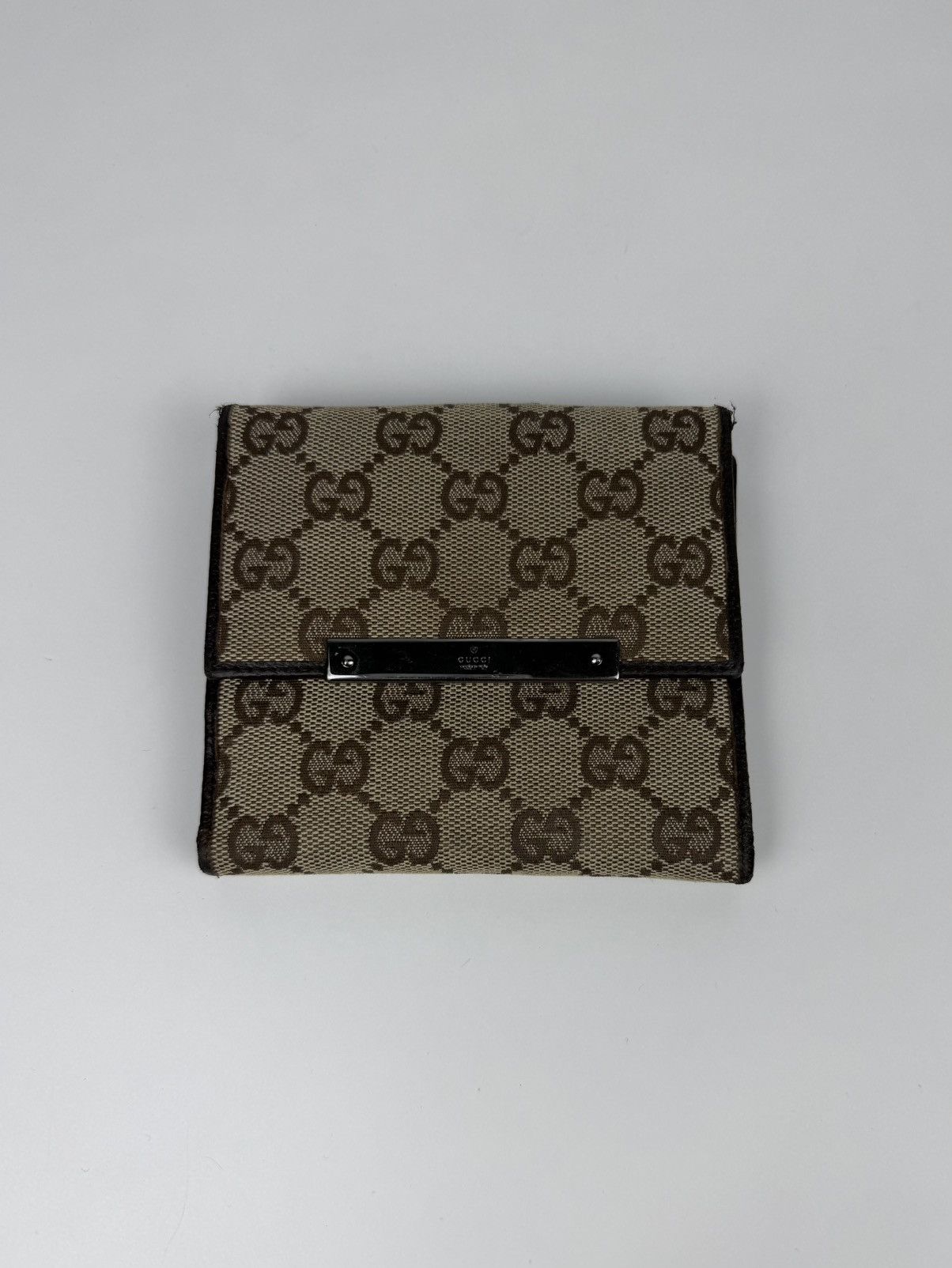Gucci Gucci GG monogram canvas trifold wallet Size ONE SIZE - 1 Thumbnail