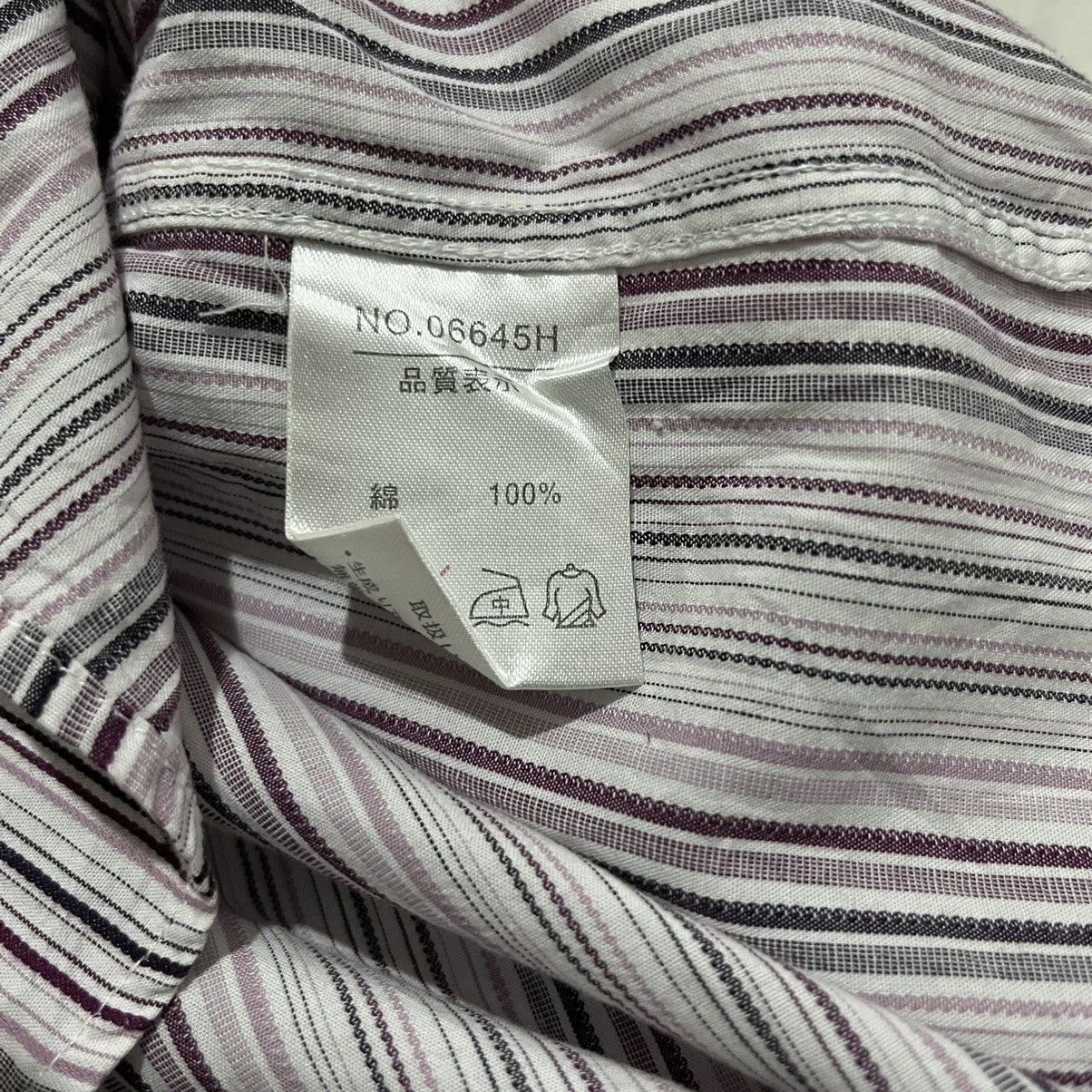 Yohji Yamamoto Shadow striped yohji yamamoto button ups shirt Size US L / EU 52-54 / 3 - 9 Thumbnail