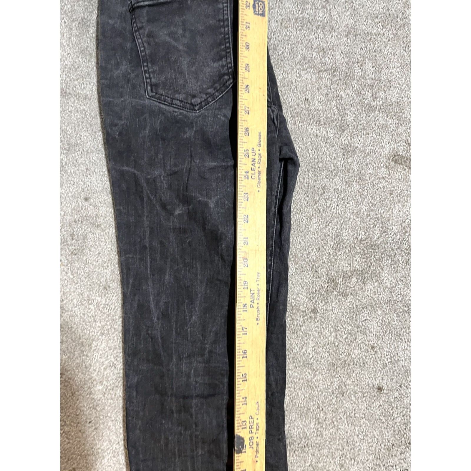 Free People Free People Jeans Black Women 28 Skinny High Rise Pull On 5-Pocket Denim Stretch Slim Vintage No (adjust if needed) Size 28" / US 6 / IT 42 - 6 Thumbnail