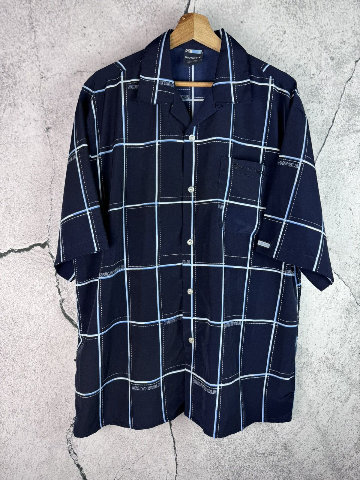 Southpole Vintage Y2K Southpole Graffiti Button Up Shirt Size US L / EU 52-54 / 3 - 1 Thumbnail