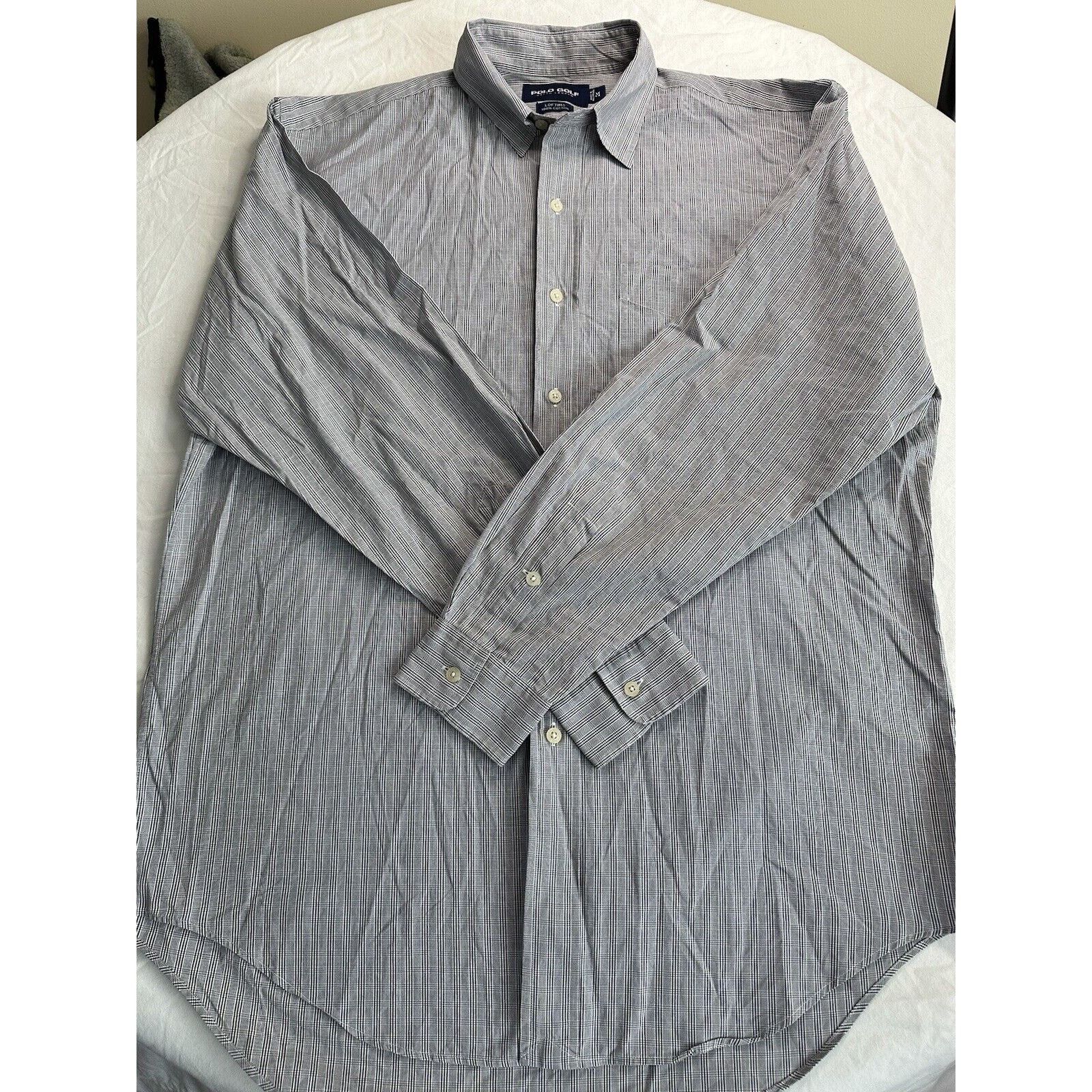 Polo Ralph Lauren Polo Golf RalphLauren Button Shirt Lofting Blue Check Medium Size US M / EU 48-50 / 2 - 4 Thumbnail