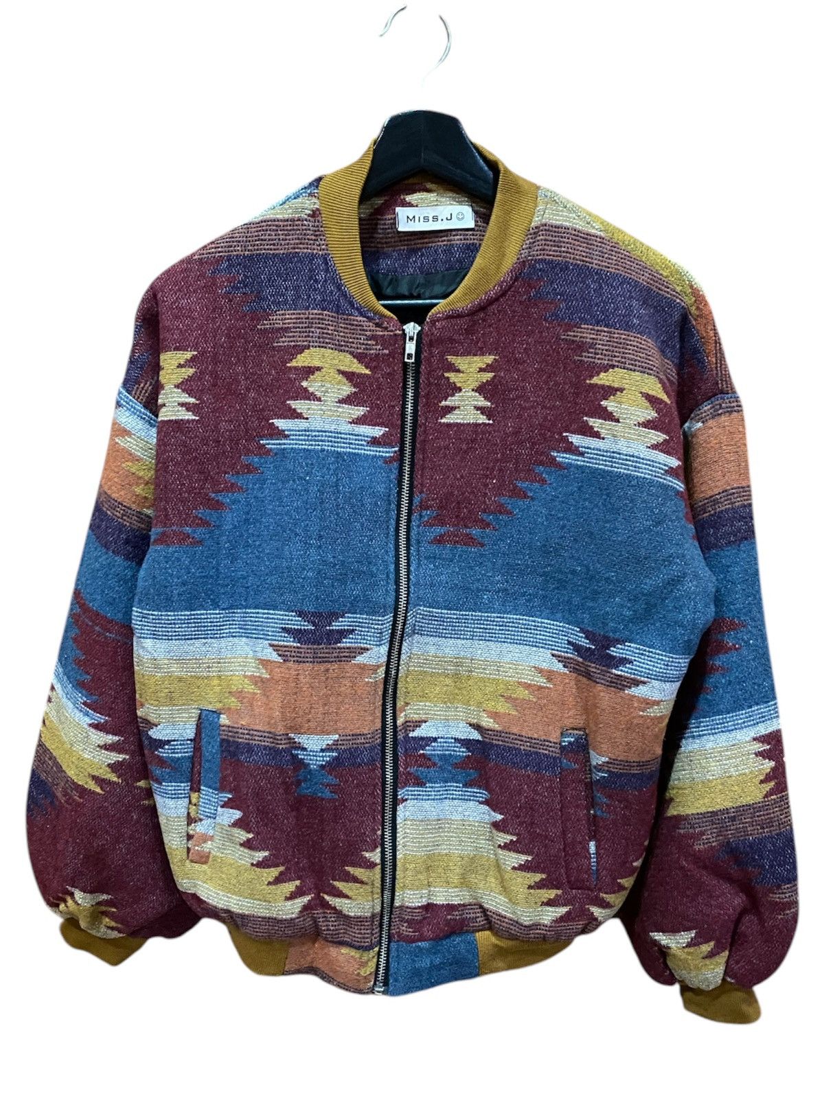 Other VINTAGE MISS J NAVAJO BOMBER JACKET Size US M / EU 48-50 / 2 - 1 Thumbnail