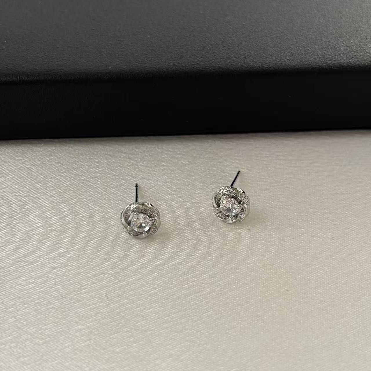 Other 6mm CZ Stud Earrings for Men Women Size ONE SIZE - 2 Thumbnail