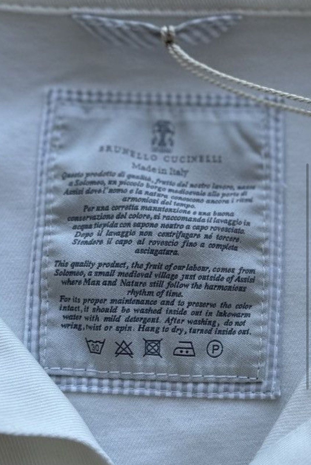 Brunello Cucinelli Brunello Cucinelli Denim Jacket, White 50 IT Size US M / EU 48-50 / 2 - 16 Thumbnail