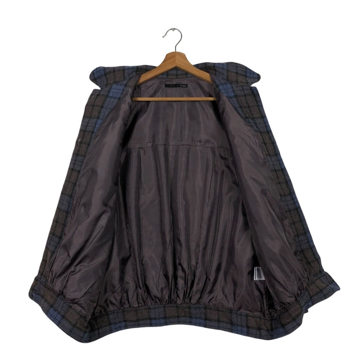 Flannel 🔥VINTAGE FLANNEL JACKET HEATHER TARTAN DESIGN ISSEY MIYAKE Size US M / EU 48-50 / 2 - 15 Thumbnail