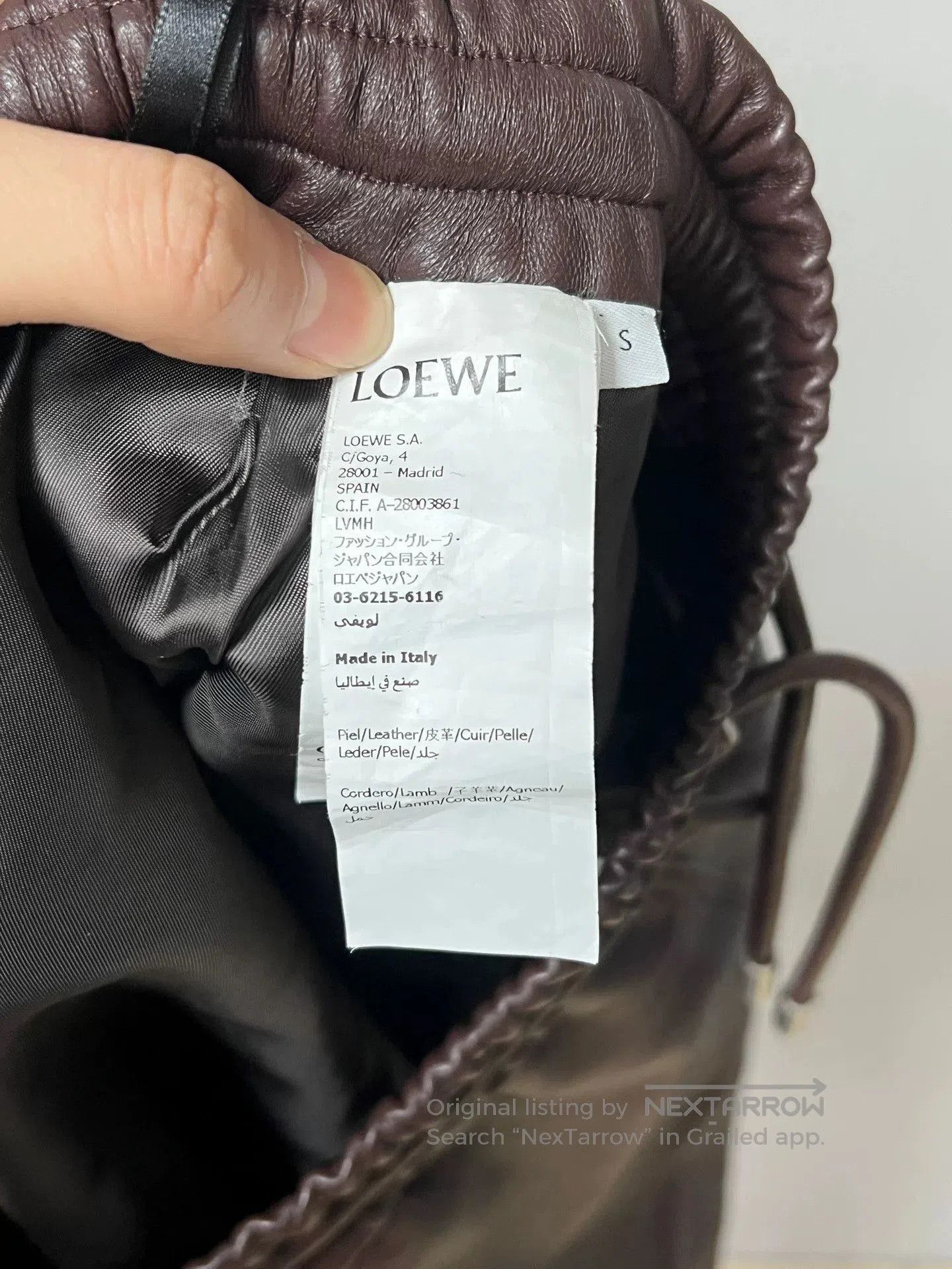 Loewe Loewe Leather Shorts. Size 28" / US 6 / IT 42 - 4 Thumbnail