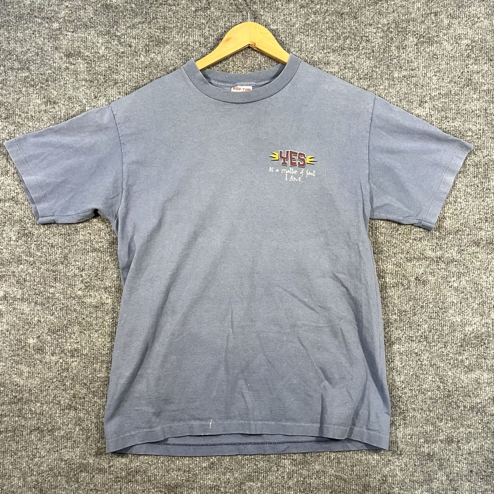 Vintage VINTAGE Jesus Christ One Way Out T-Shirt Mens Large God Religion Single Stitch 1995 Size US L / EU 52-54 / 3 - 4 Thumbnail