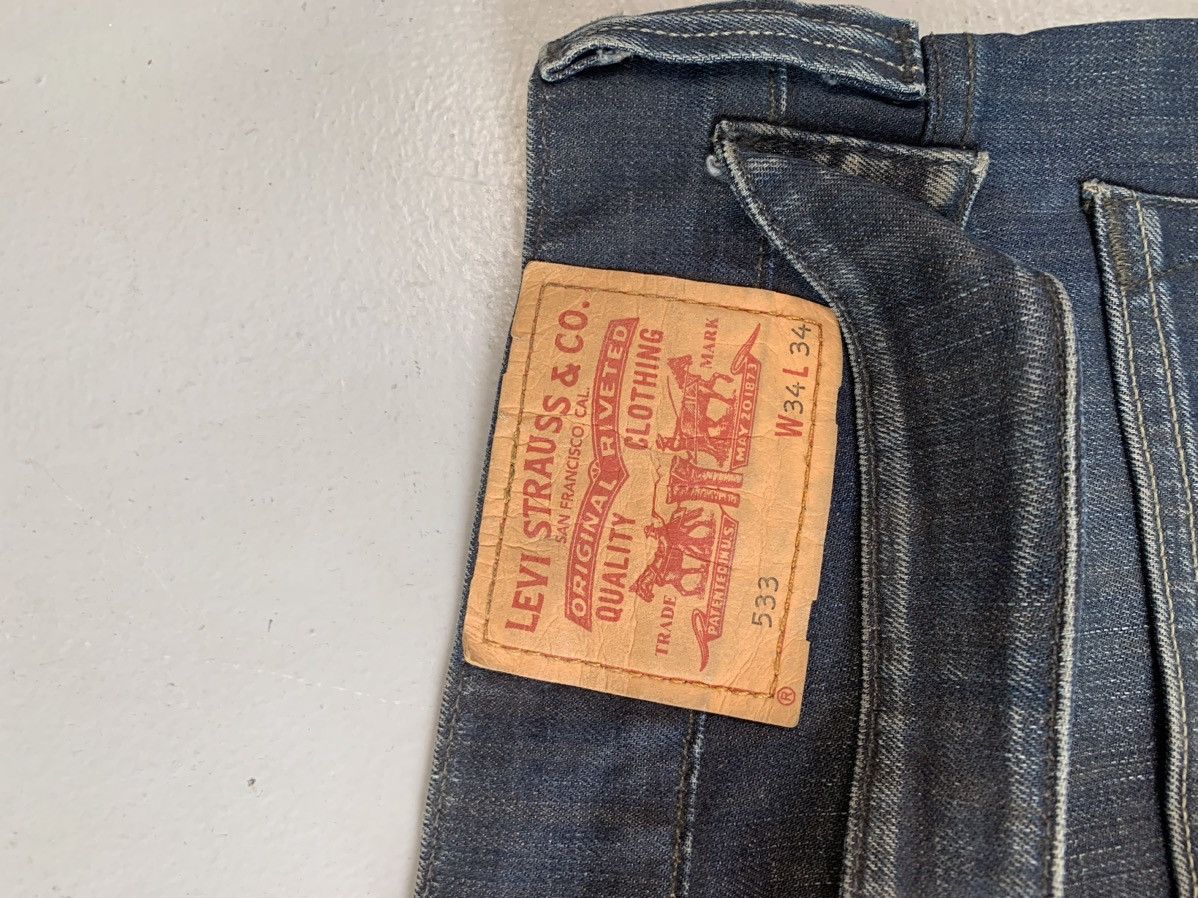 Levi's Vintage Levi’s buckle belt denim Size US 36 / EU 52 - 5 Thumbnail