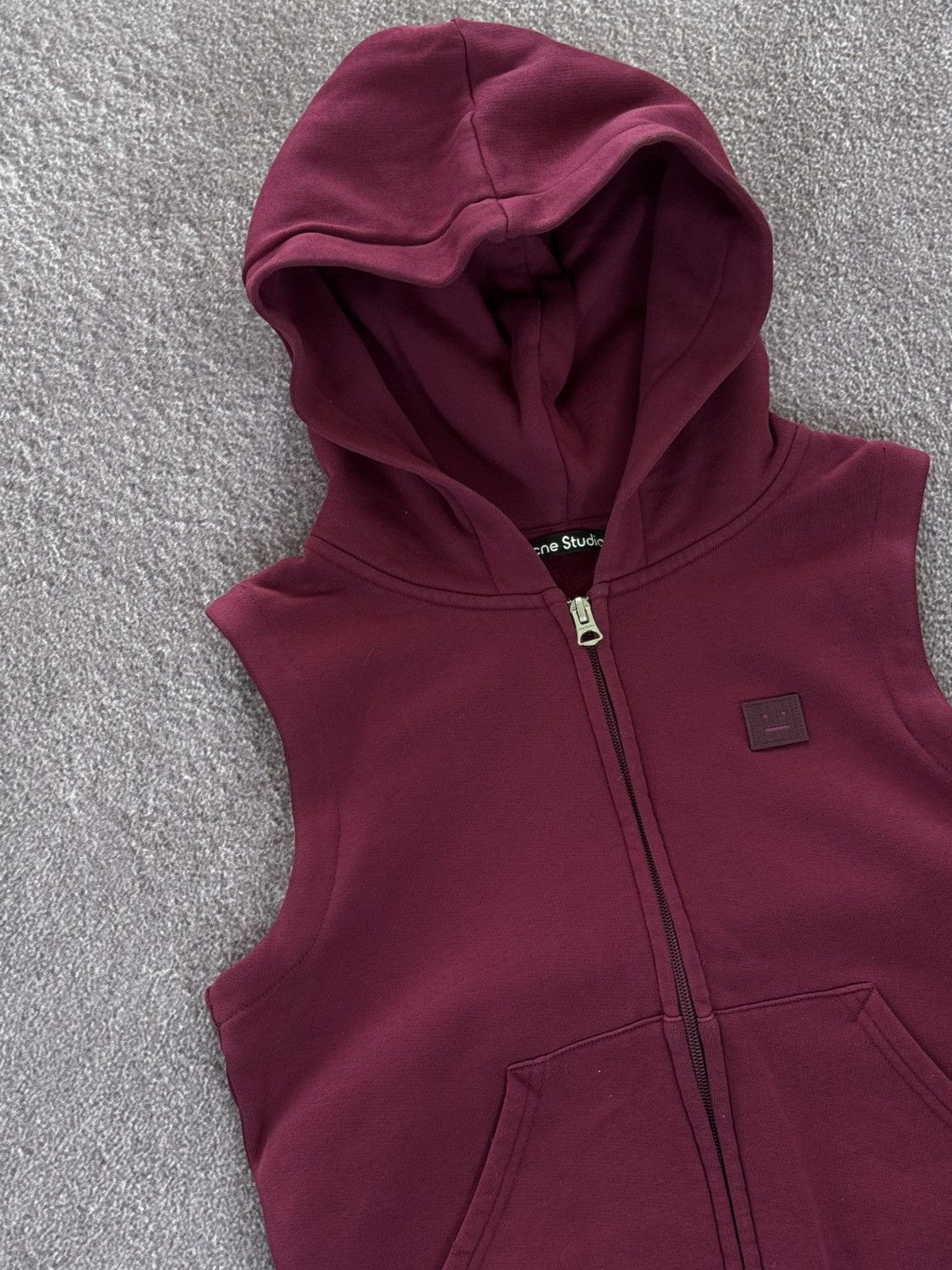 Acne Studios Acne Studios 00s Glam Sleeveless zip up hoodie Size S / US 4 / IT 40 - 4 Thumbnail