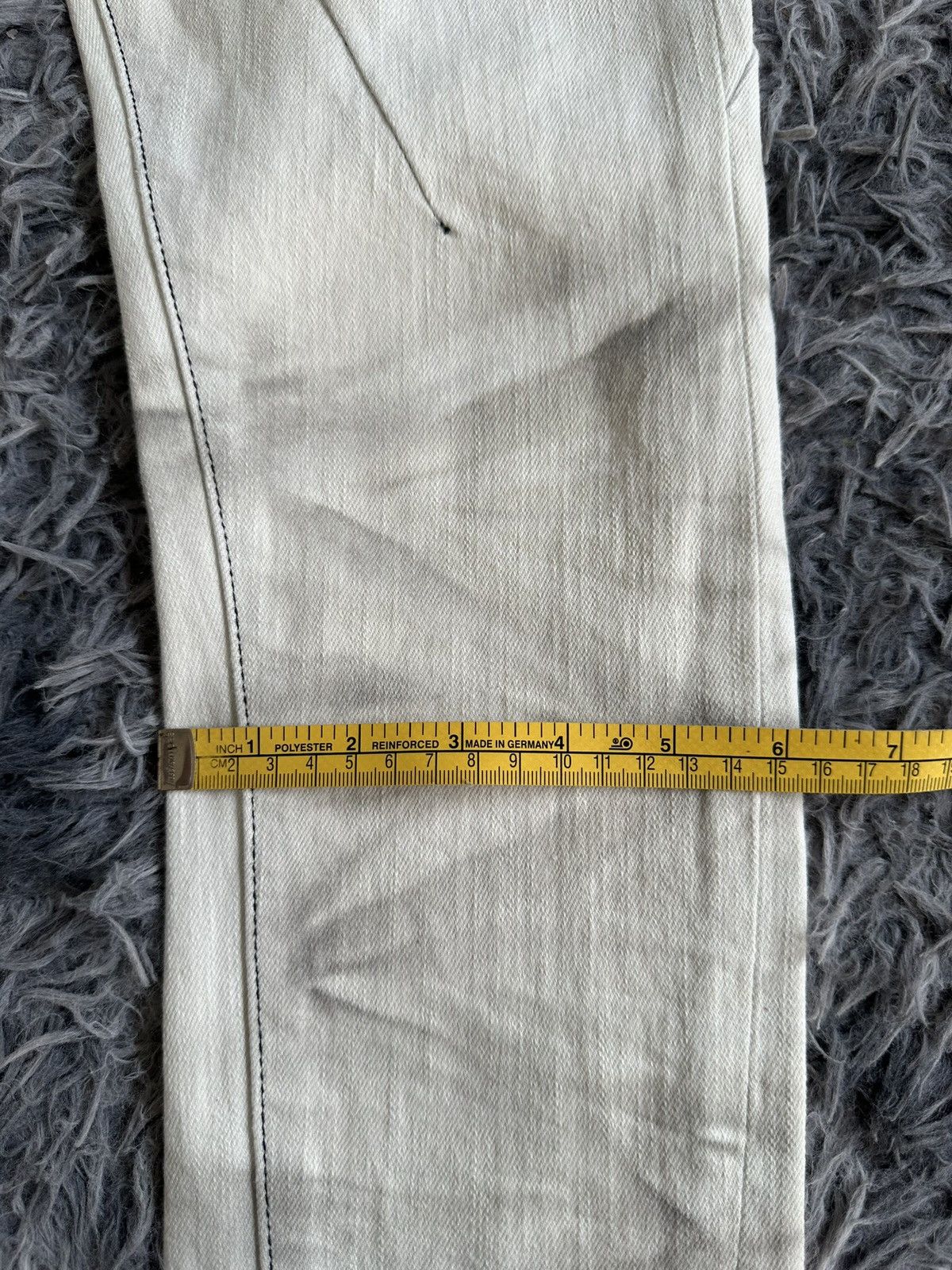BUFFALO BOBS SS14 Johnny Wolf whiskered Detroit slim denim jrock vkei Size US 31 - 15 Thumbnail