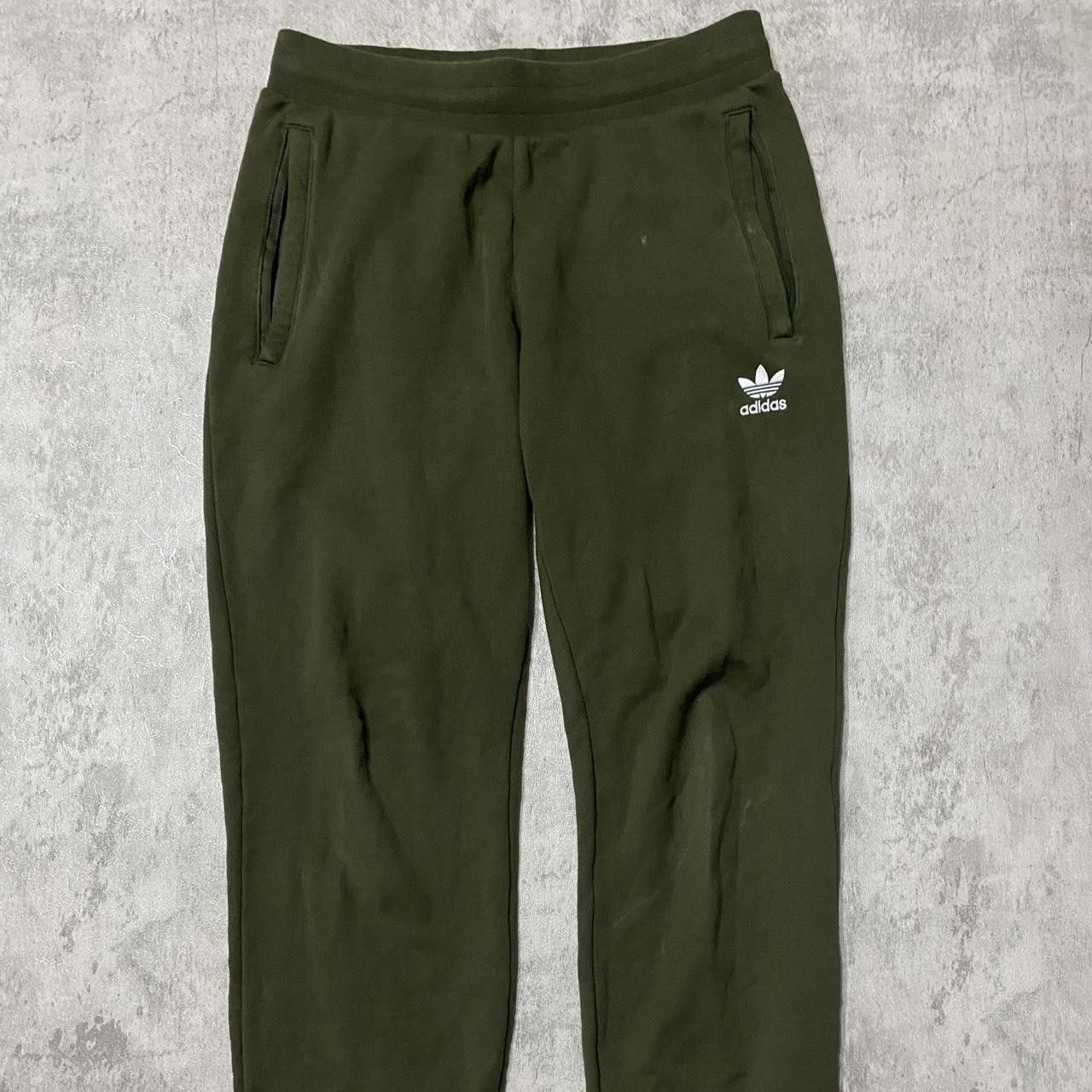 Adidas Khaki Adidas sweatpants with pockets #sweatpants Size US 32 / EU 48 - 1 Thumbnail