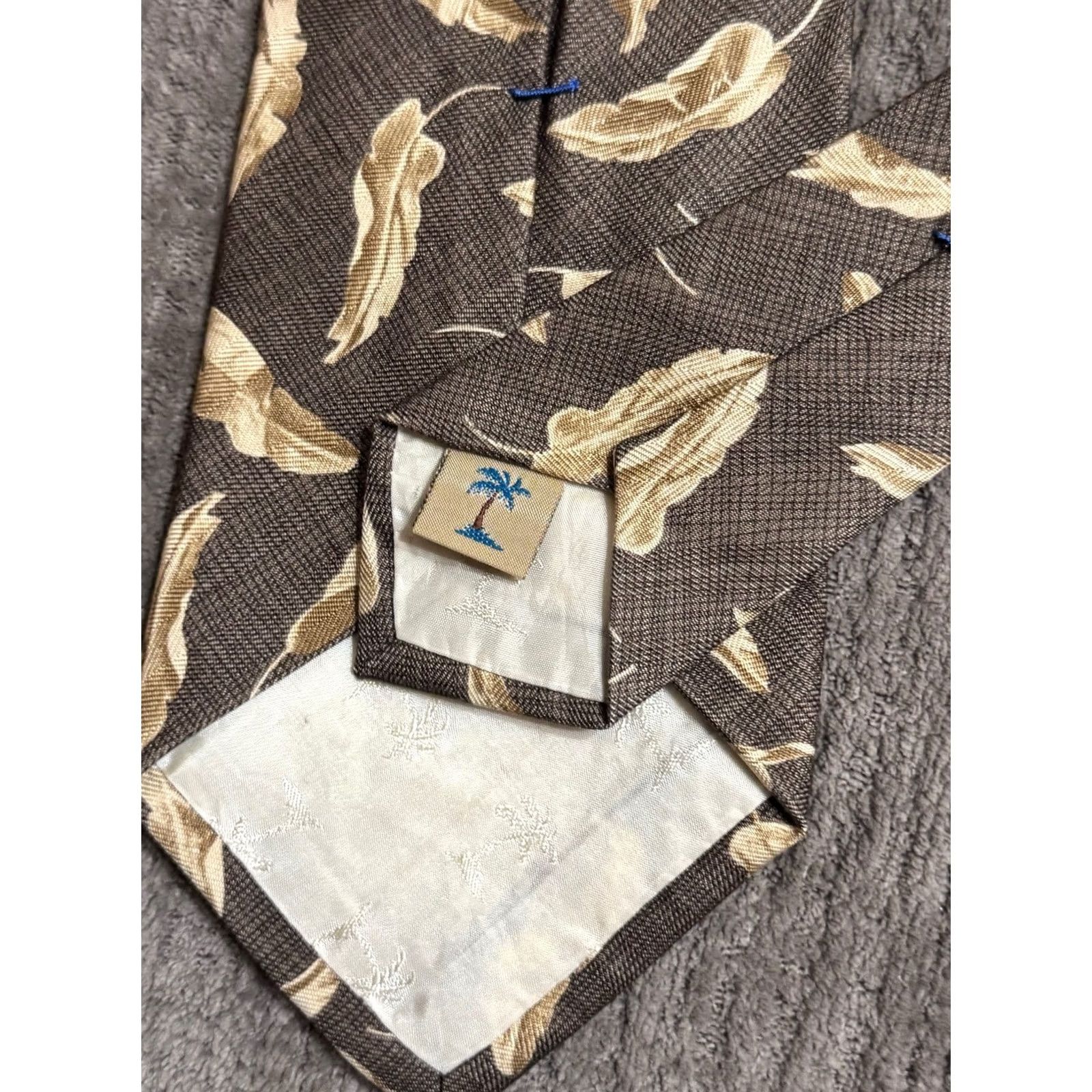 Tommy Bahama VINTAGE Tommy Bahama Mens Silk Necktie Tie Size ONE SIZE - 4 Thumbnail
