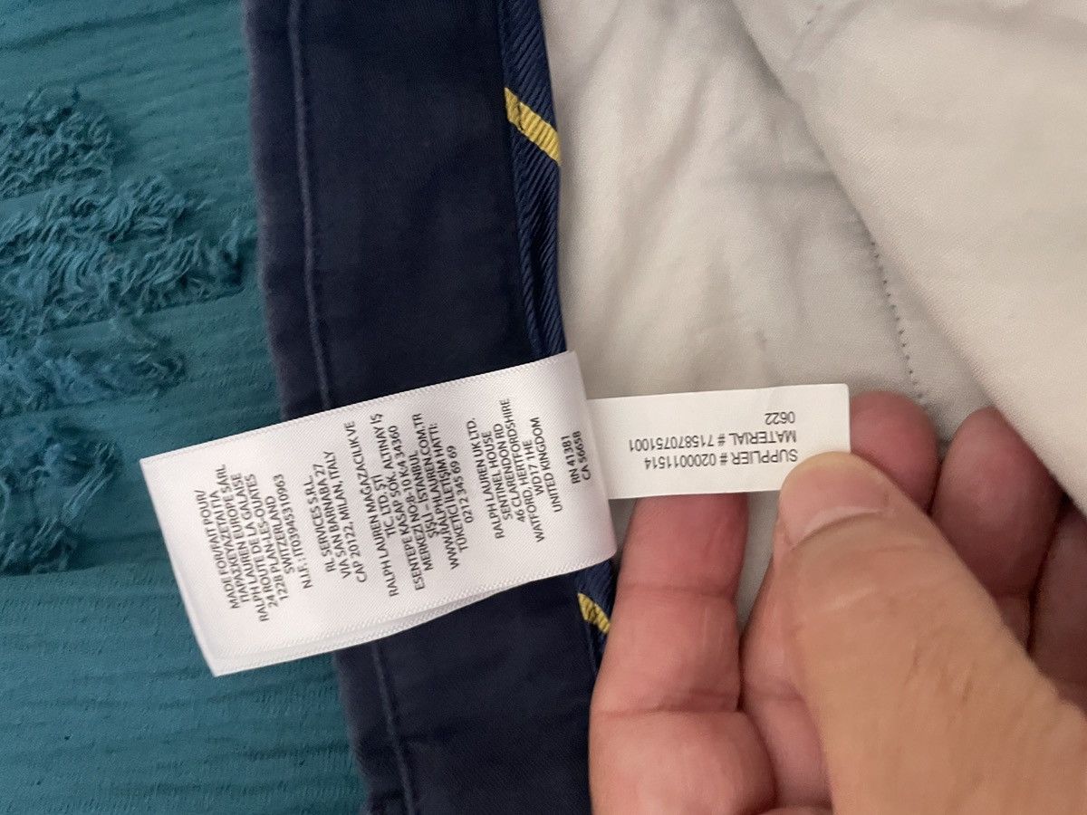 Polo Ralph Lauren FF Cuffed Chino Pants Size US 36 / EU 52 - 8 Thumbnail