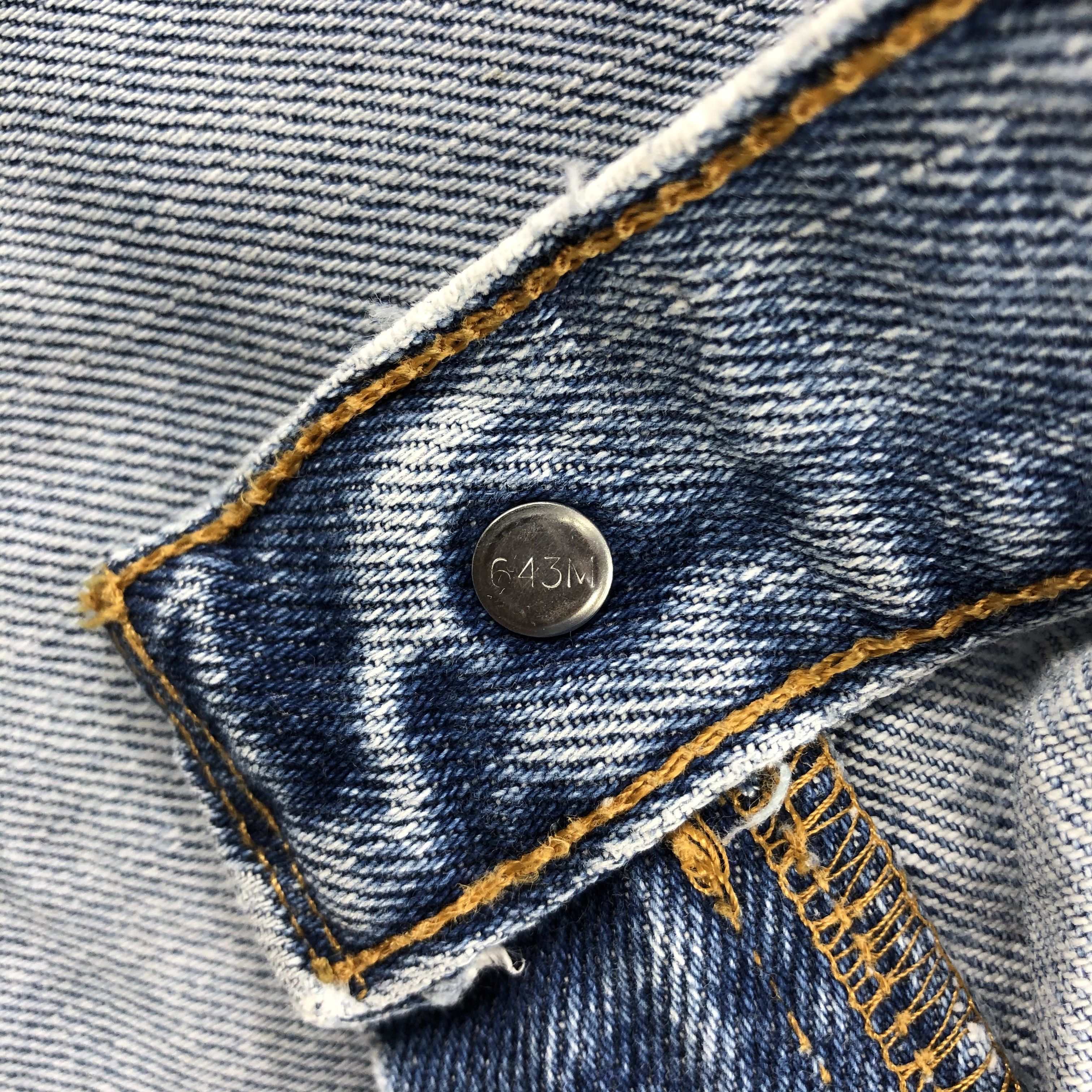 Levi's Vintage Blue Wash Levis 501 Jeans-J2324 Size US 35 - 16 Thumbnail