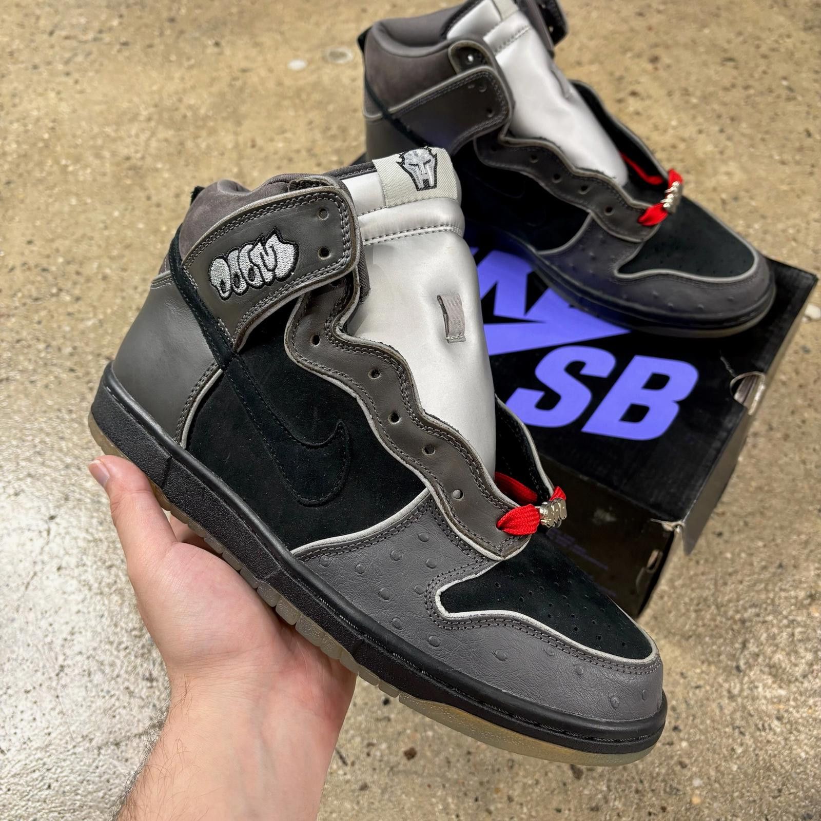 Nike Nike MF DOOM Nike SB Size US 9.5 / EU 42-43 - 2 Thumbnail