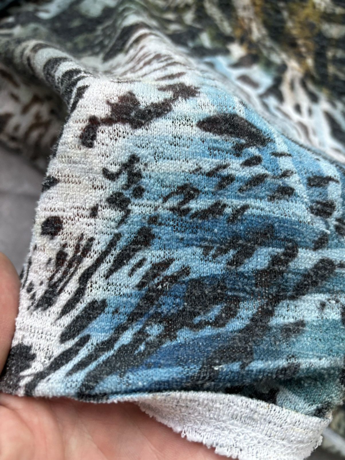 Japanese Brand × Other × Vintage 2000s JPG Style Longsleeve Y2K Vintage Animal Print Trompe L Size M / US 6-8 / IT 42-44 - 7 Thumbnail