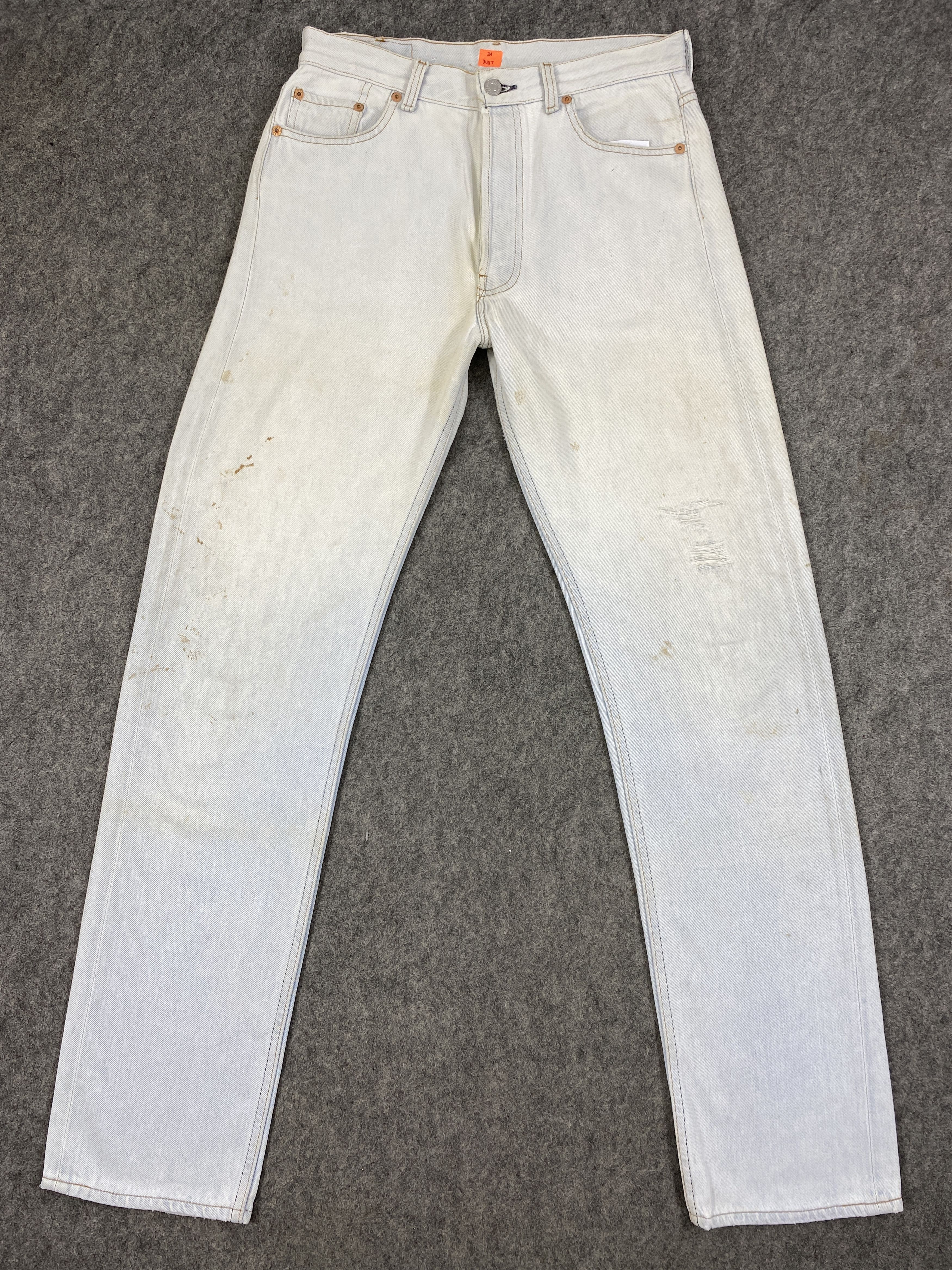Levi's 90's Light Wash Vintage Levi's USA 501 30x33.5 Denim -JN2487 Size US 31 - 1 Thumbnail