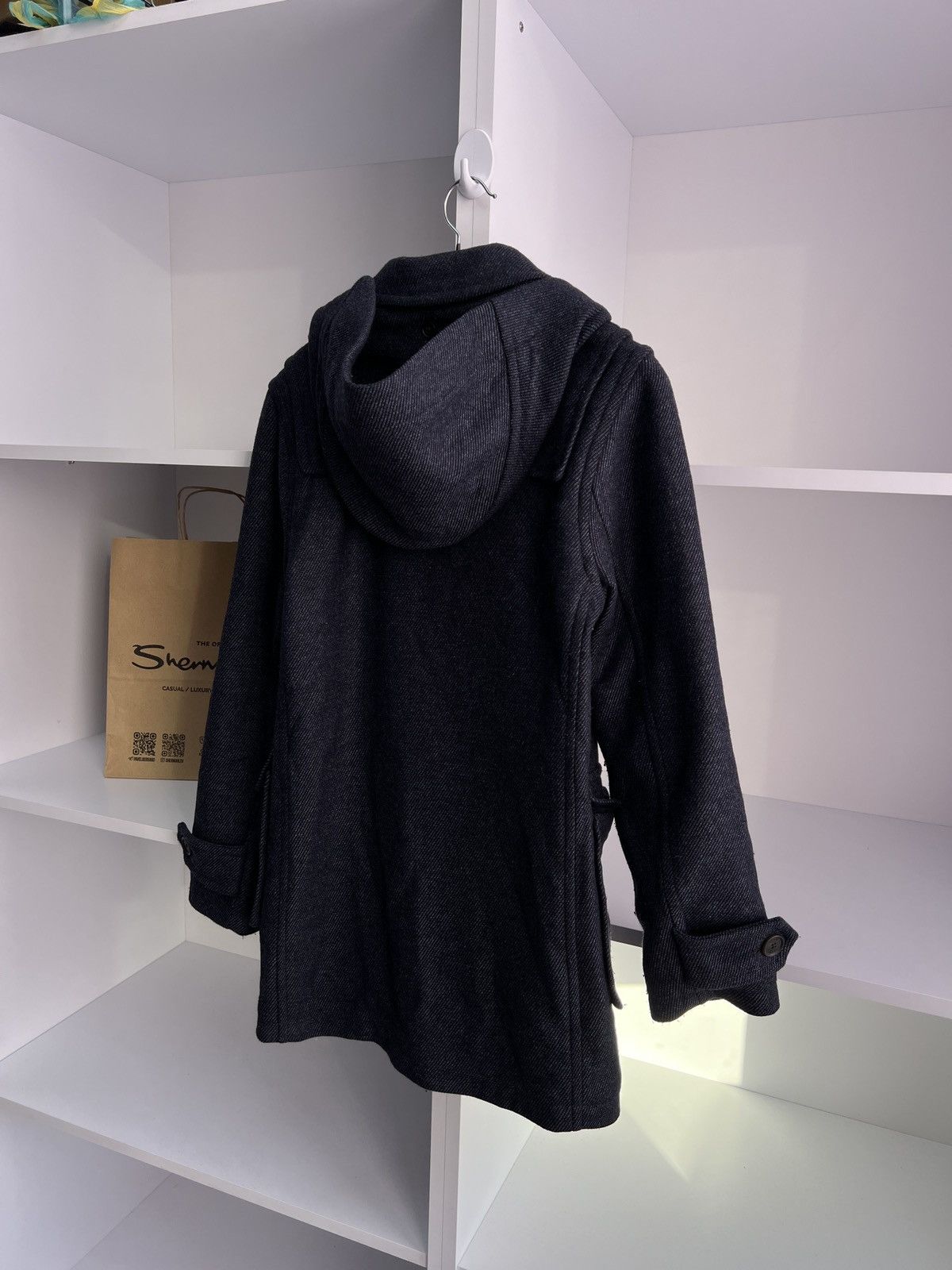 Barbour × Vintage Vintage Barbour Women’s Wool England Coat Size M / US 6-8 / IT 42-44 - 14 Thumbnail