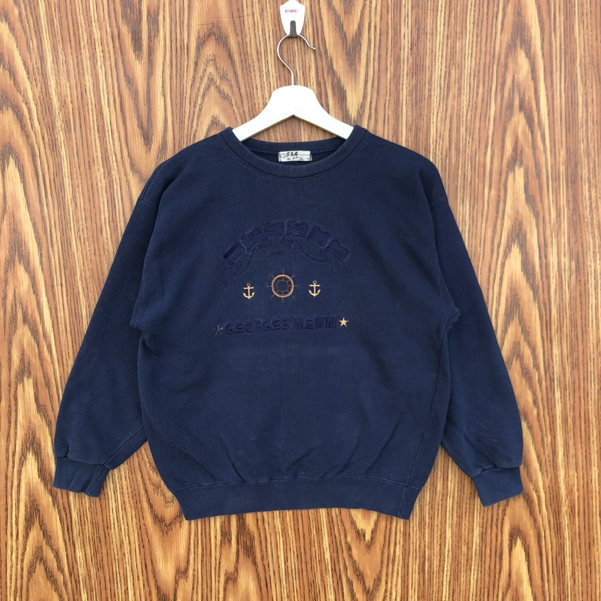 Japanese Brand Vintage Designer Georges Memmi Paris Sweatshirt Size M / US 6-8 / IT 42-44 - 1 Thumbnail