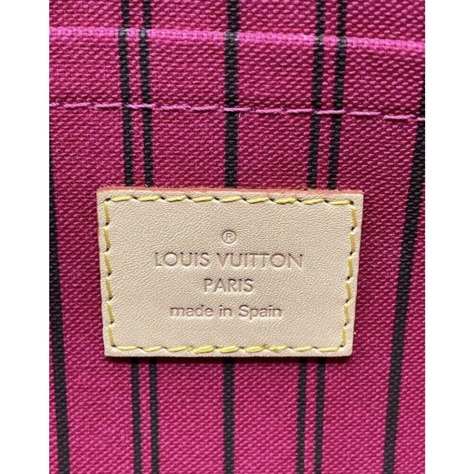 Louis Vuitton LOUIS VUITTON Large Monogram Pink Pouch Pochette Clutch Size ONE SIZE - 11 Thumbnail
