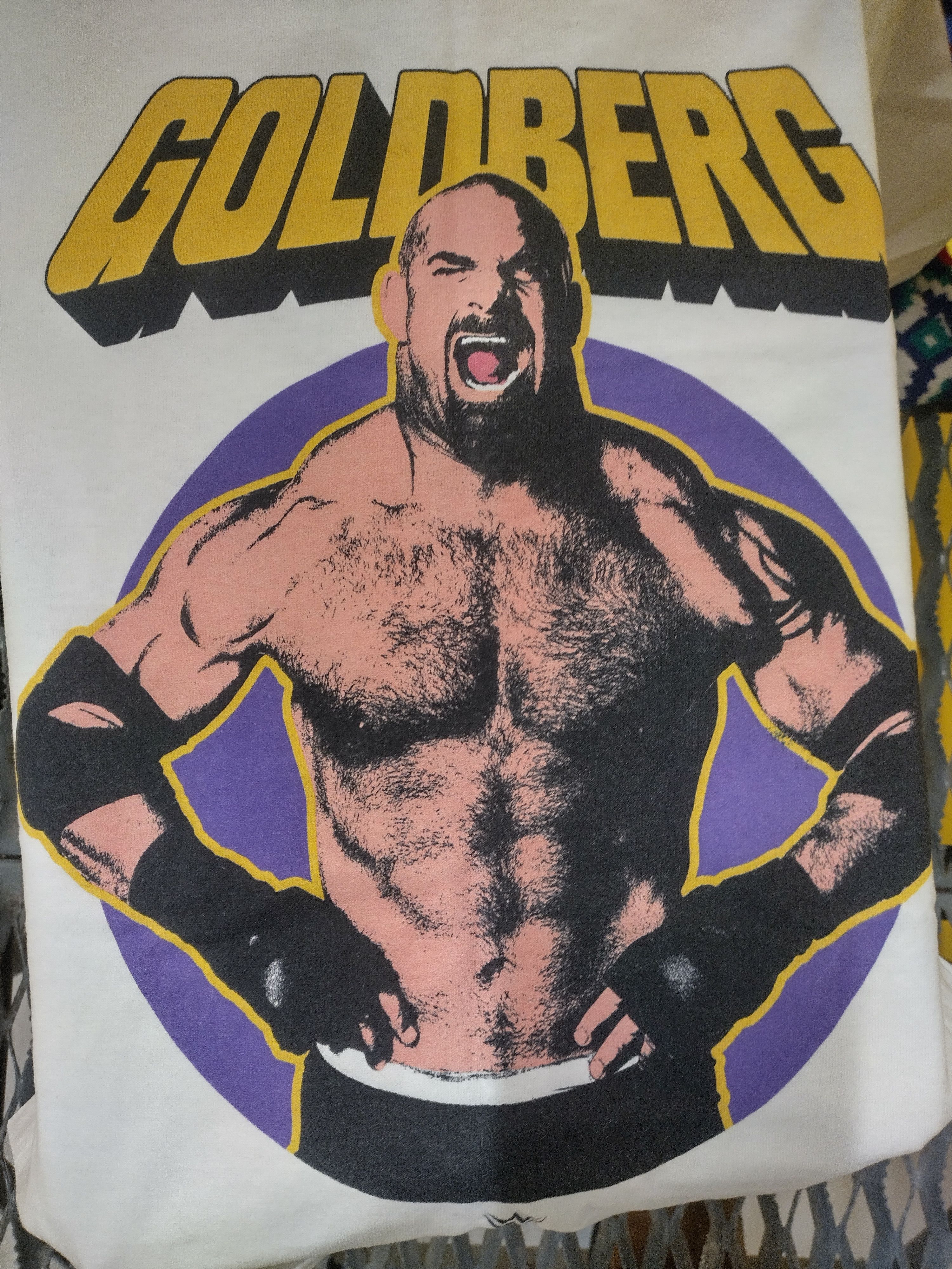 WWE Bill Goldberg wrestling T-shirt medium size Size US M / EU 48-50 / 2 - 1 Thumbnail