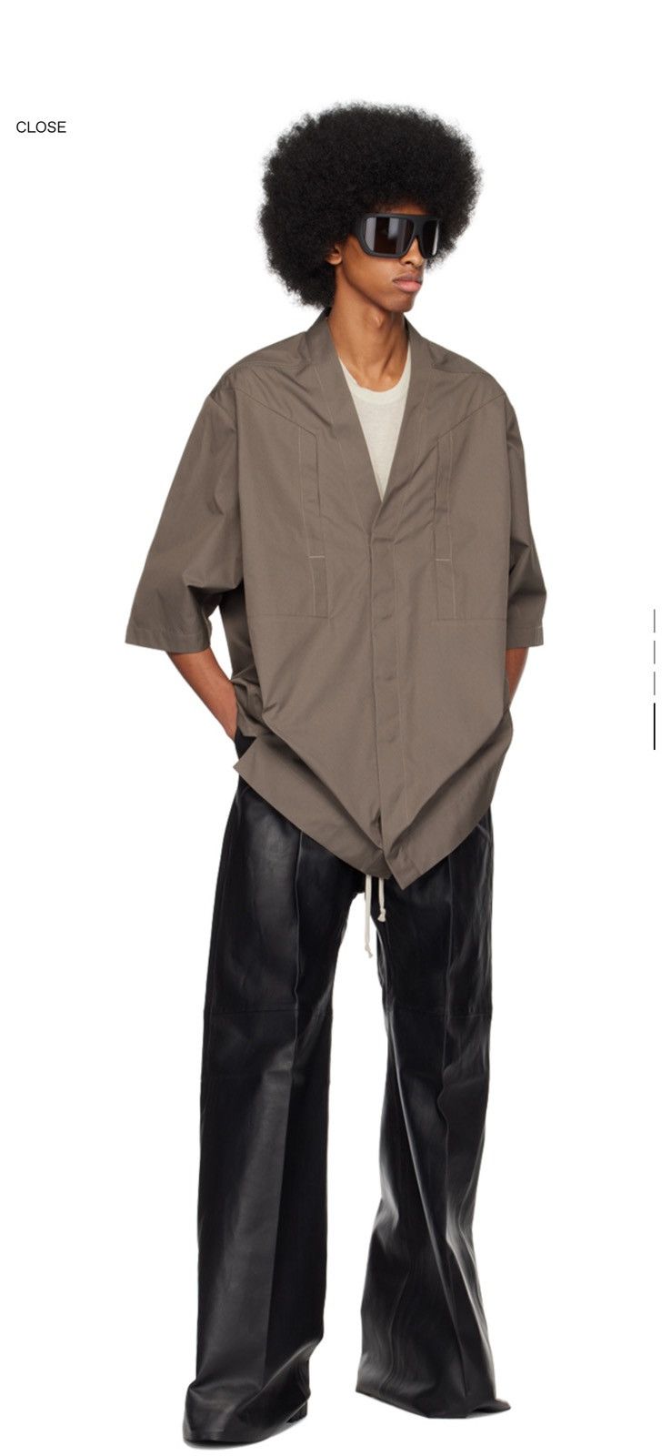 Rick Owens Rick Owens Shaun Shirt Size US M / EU 48-50 / 2 - 1 Thumbnail