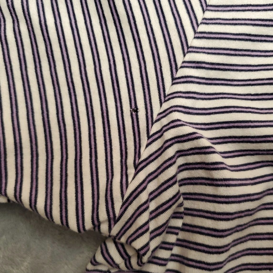 Polo Ralph Lauren Polo Ralph Lauren Shirt Mens XL Purple Striped Pima Cotton Golf Cuscowilla Size US XL / EU 56 / 4 - 5 Thumbnail