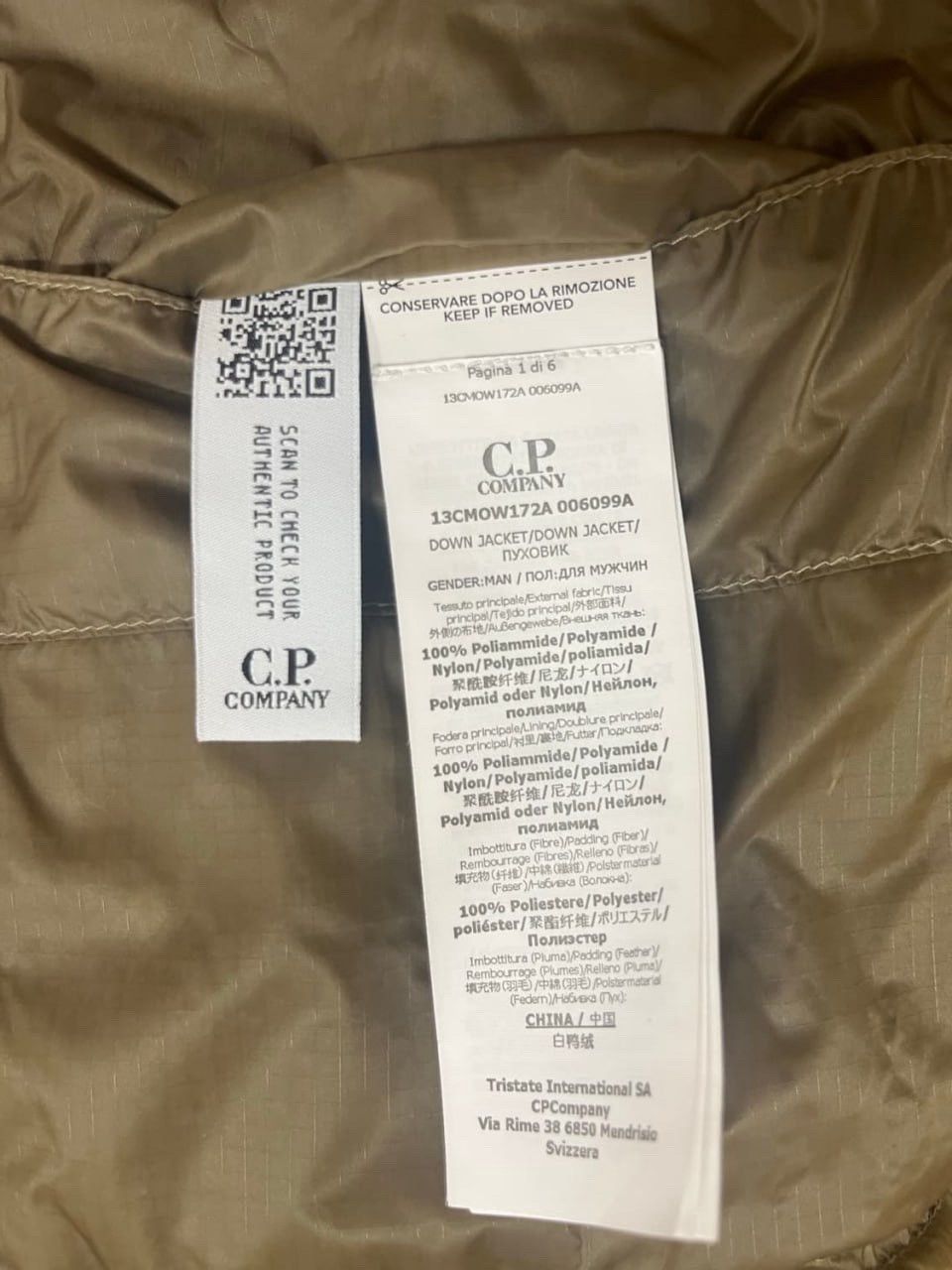 C.P. Company C.P Company DD Shell Down Jacket Size US L / EU 52-54 / 3 - 6 Thumbnail