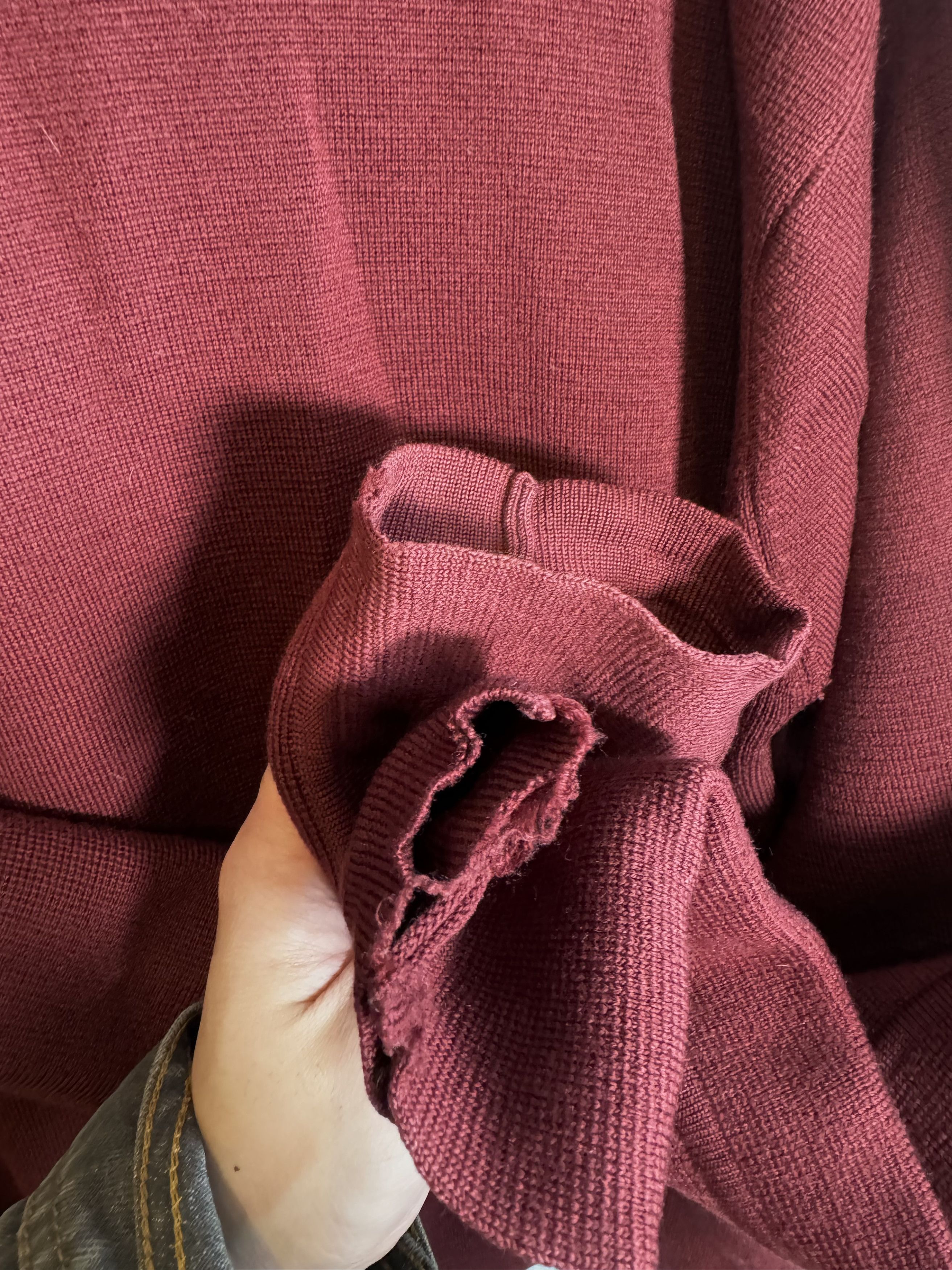 Patagonia 1996 Patagonia Micro Wool Knit Sweater Size XL Size US XL / EU 56 / 4 - 7 Thumbnail