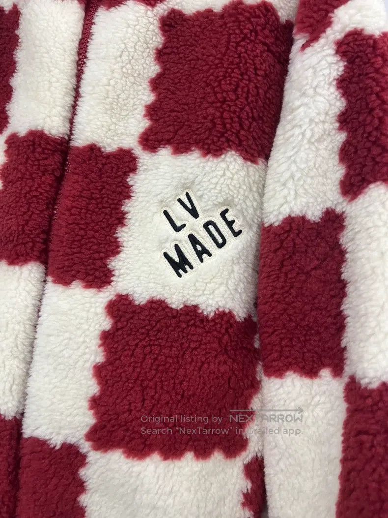 Louis Vuitton Louis Vuitton Nigo Co-branded Red and White Checked Polar Size US S / EU 44-46 / 1 - 2 Thumbnail