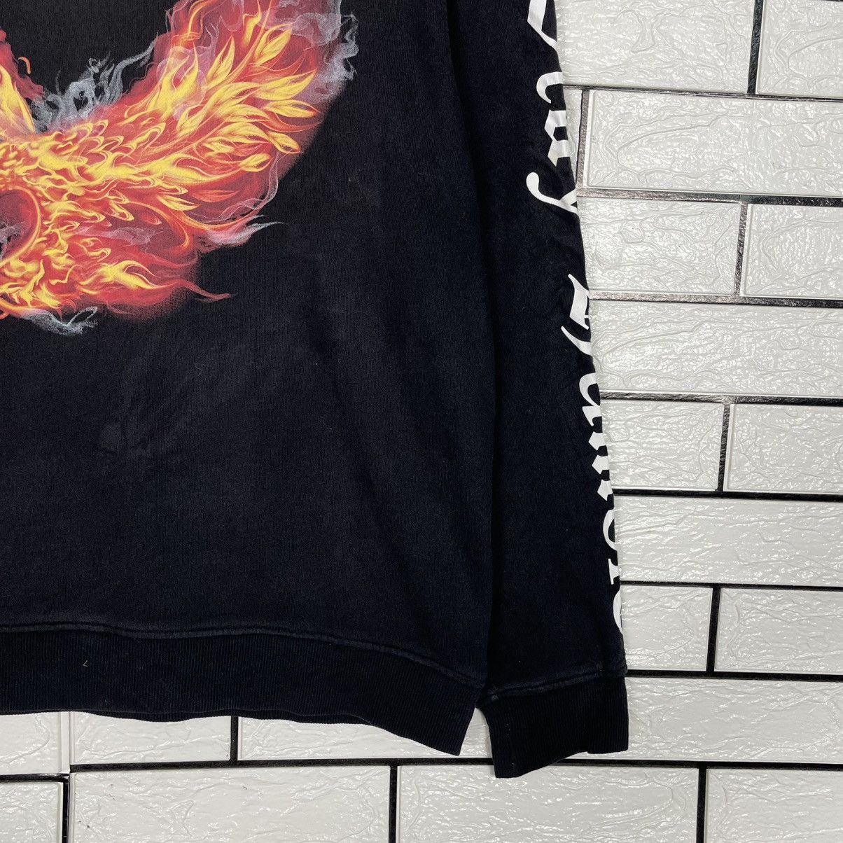 Japanese Brand Corpus Et Mente Fire Eagle Crewneck Sweatshirt Size US S / EU 44-46 / 1 - 4 Thumbnail