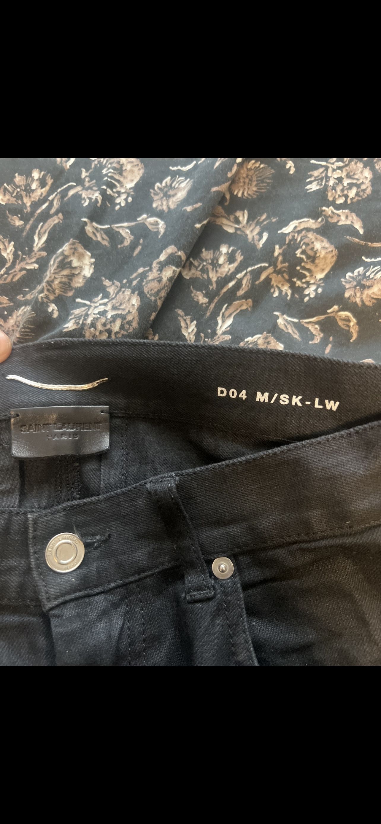Saint Laurent Paris Saint Lauren biker jeans Size US 34 / EU 50 - 2 Thumbnail