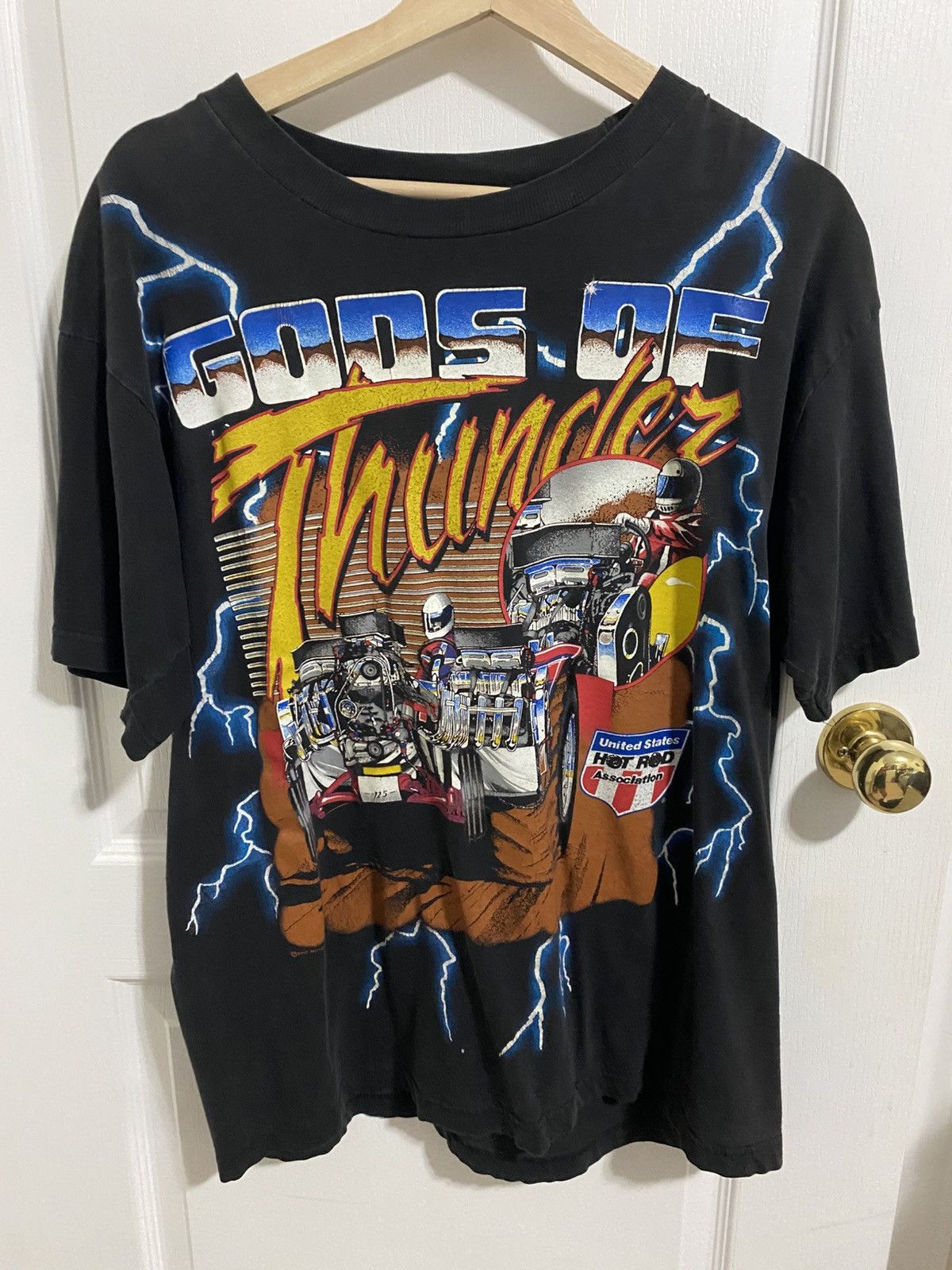 Other Gods of thunder 90’s hot rod tee Size US L / EU 52-54 / 3 - 1 Thumbnail