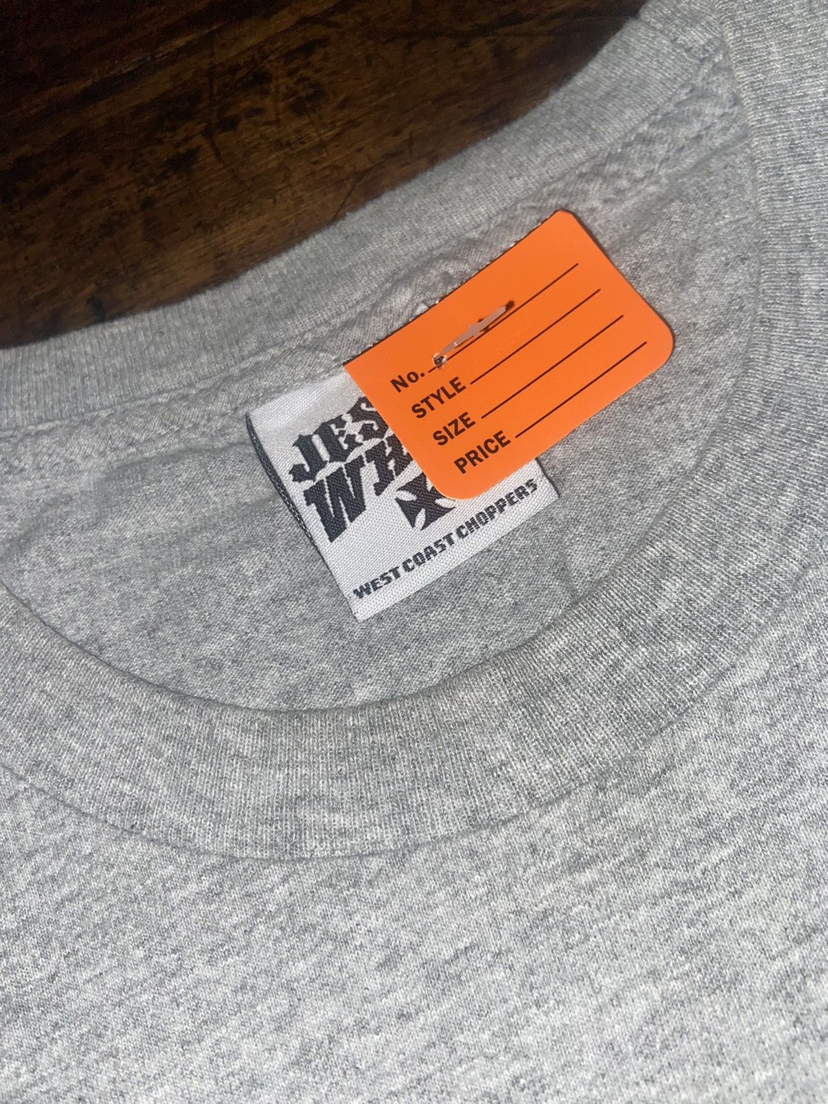 Harley Davidson -Vintage West Coast Choppers Fire Flame Gray T shirt Size US L / EU 52-54 / 3 - 3 Thumbnail