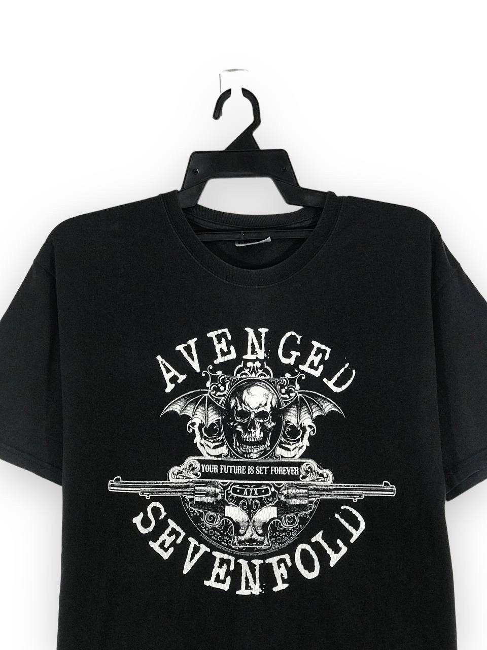 Band Tees × Vintage vintage Avenged Sevenfold rock metal band Size US M / EU 48-50 / 2 - 2 Thumbnail