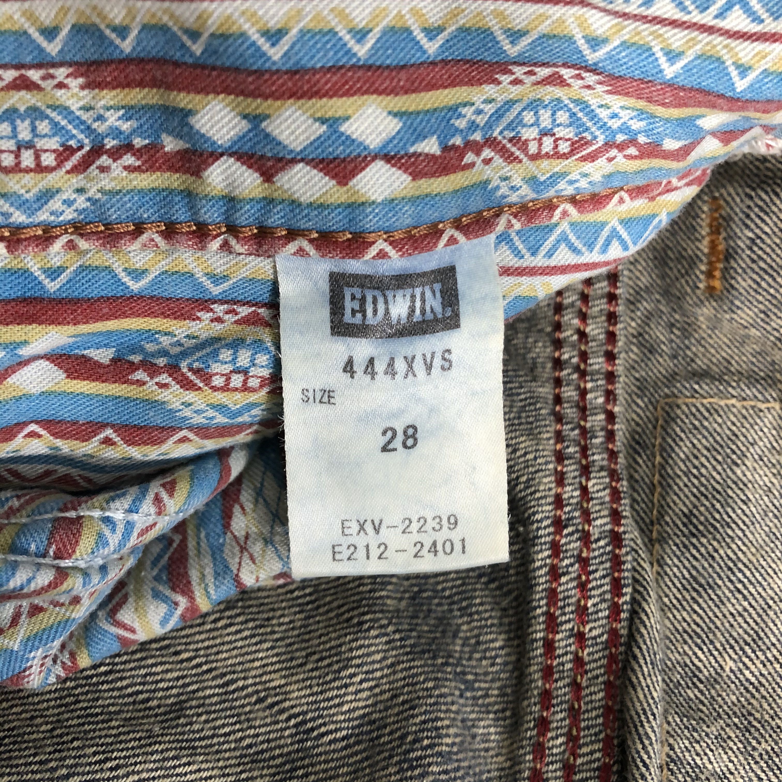 Edwin Edwin XV Jeans Ripped Denim KJ2892 Size US 28 / EU 44 - 8 Thumbnail