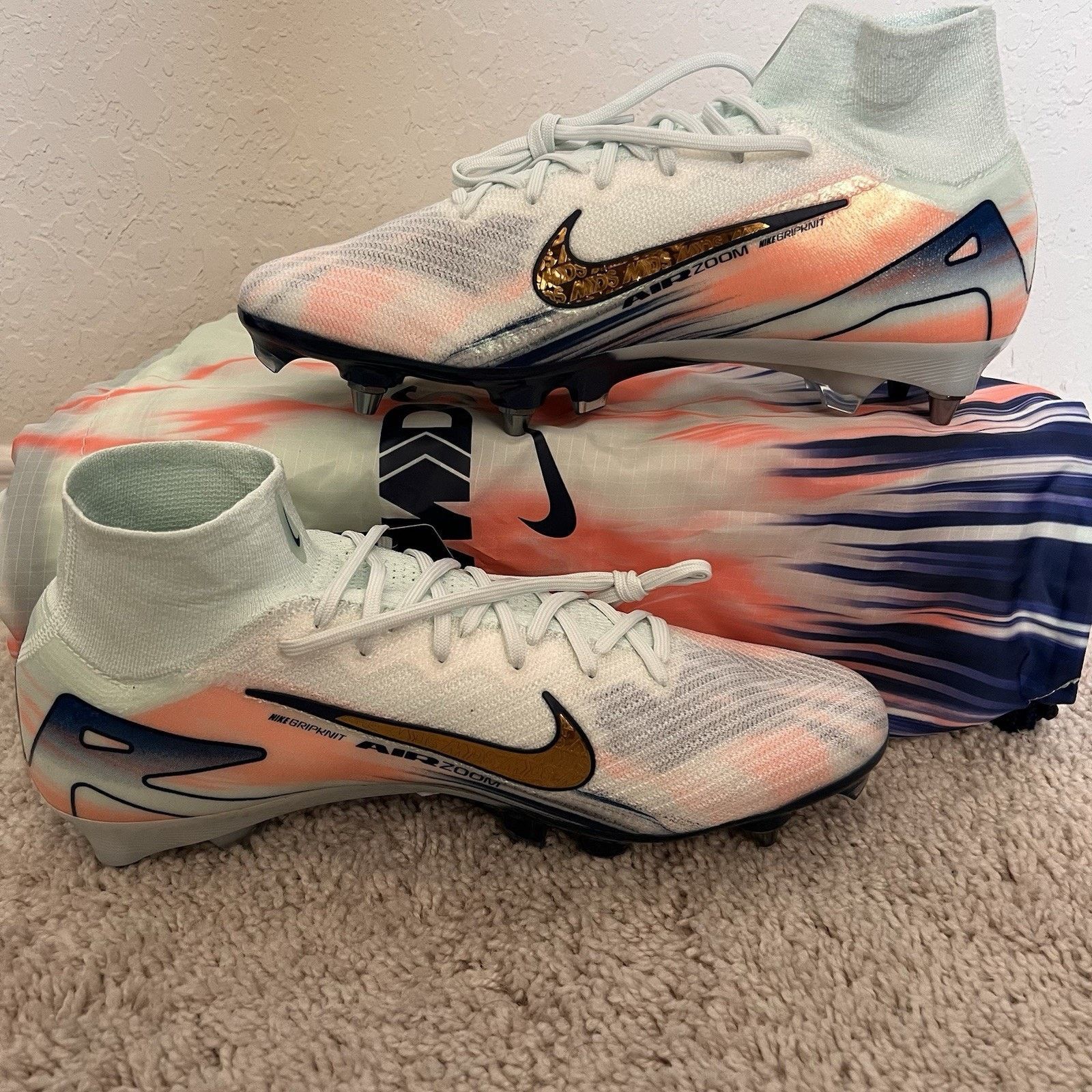 Nike Nike Mercurial Superfly 10 Elite SG Soccer Cleats Sz 11 Size US 11 / EU 44 - 2 Thumbnail