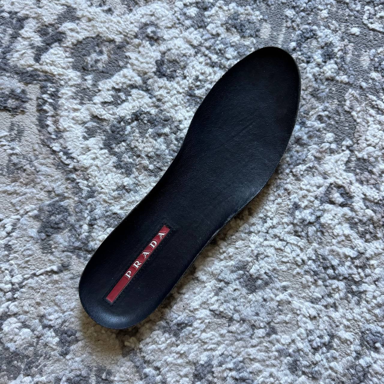 Prada Prada Vintage Black Leather Low Trainers Size US 9.5 / EU 42-43 - 12 Thumbnail
