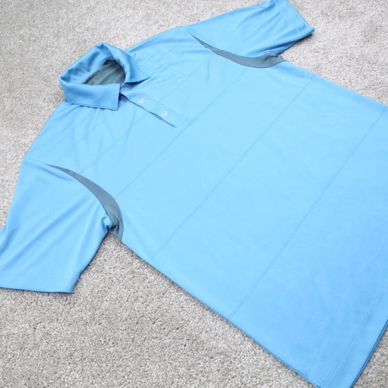 Nike Nike Golf Polo Shirt Mens Small Blue Dri-Fit Short Sleeve 100% Polyester Polo Shirt Size US S / EU 44-46 / 1 - 5 Thumbnail