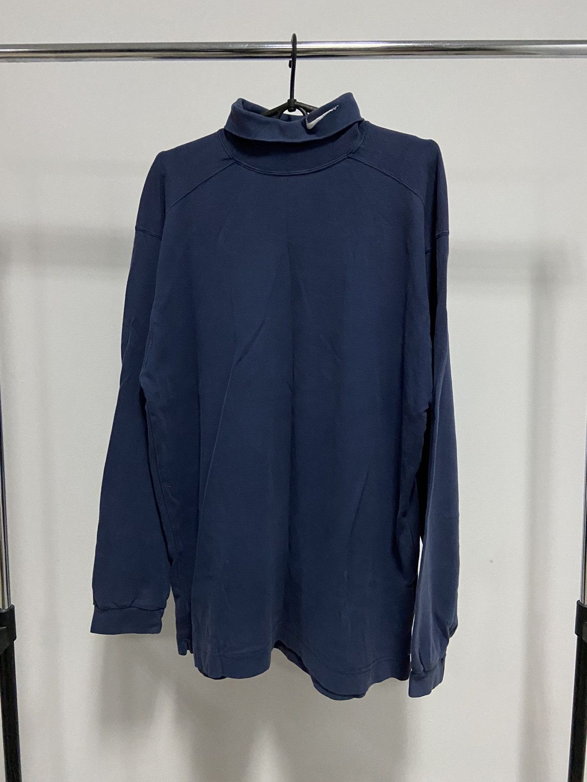 Nike × Vintage Nike Sweatshirt turtle neck small swoosh Logo Vintage 90s Size US L / EU 52-54 / 3 - 1 Thumbnail