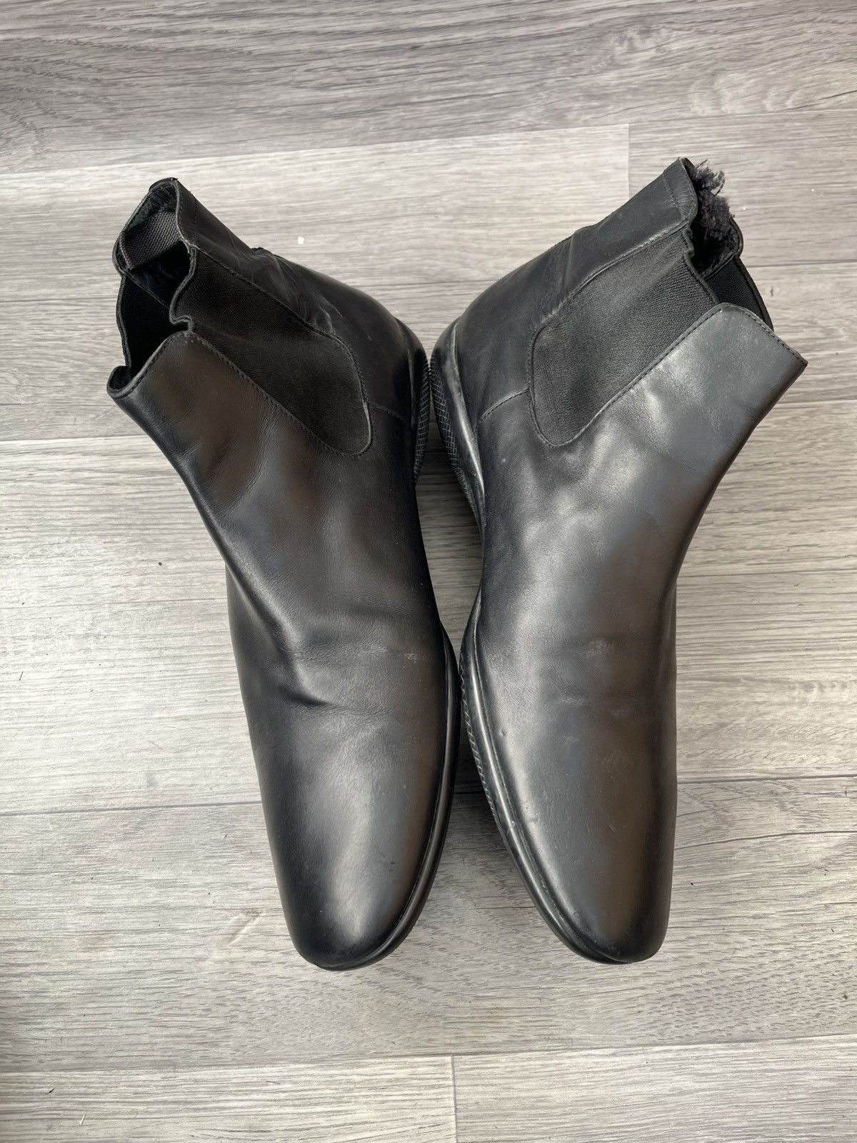 Prada Prada black leather Chelsea boots sz 8.5 Size US 9.5 / EU 42-43 - 8 Thumbnail