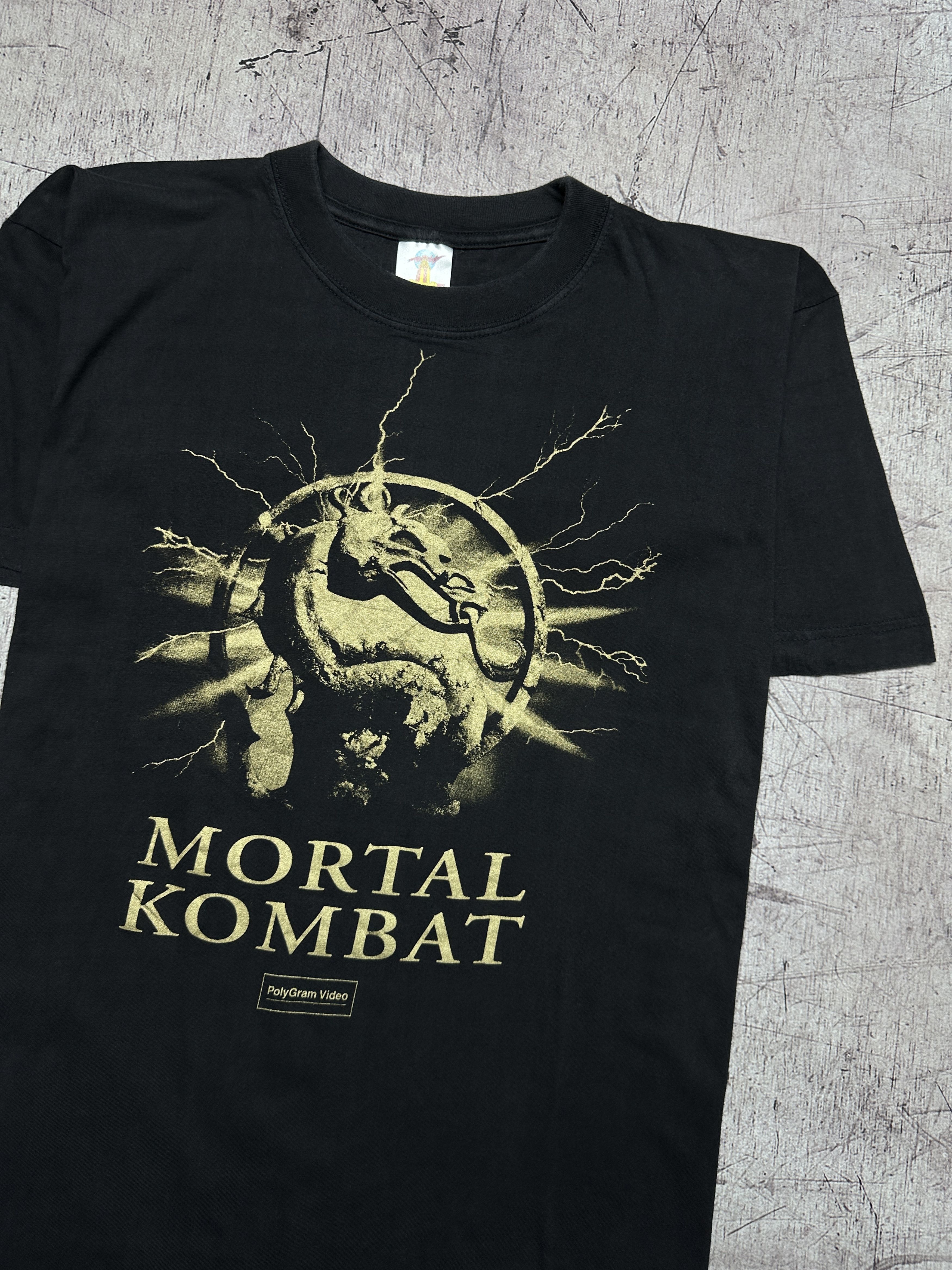 Vintage Mortal Kombat Vintage Mens T-Shirt Size US L / EU 52-54 / 3 - 2 Thumbnail