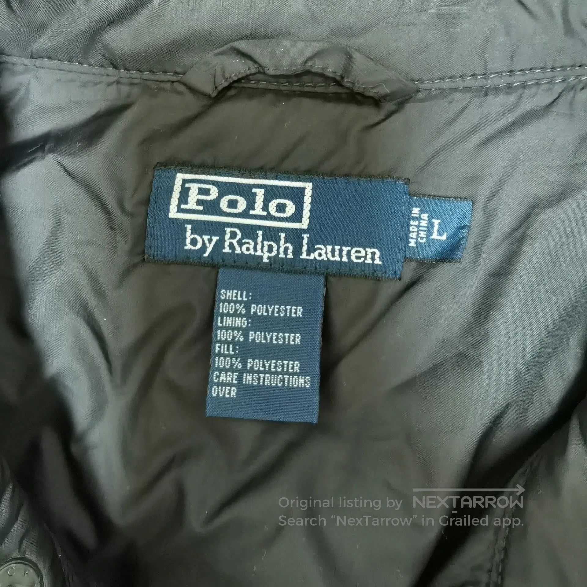 Polo Ralph Lauren Polo Ralph Lauren Quilted Cotton Jacket. Size US L / EU 52-54 / 3 - 6 Thumbnail