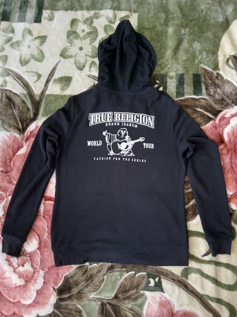True Religion True Religion Crystal Zip Hoodie Size XL / US 12-14 / IT 48-50 - 2 Thumbnail
