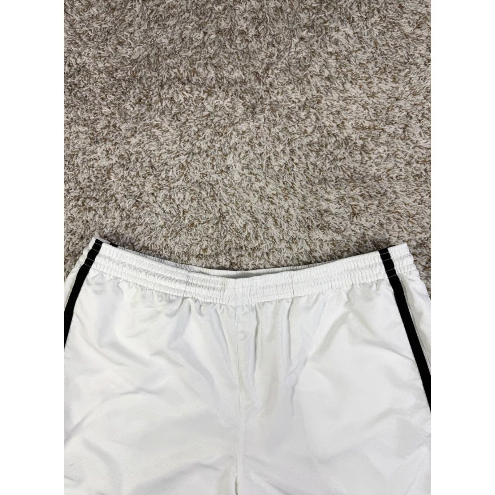 Lacoste Lacoste Sport Shorts Mens 3XL White Lined Athletic Tennis Shorts Size US 39 - 2 Thumbnail
