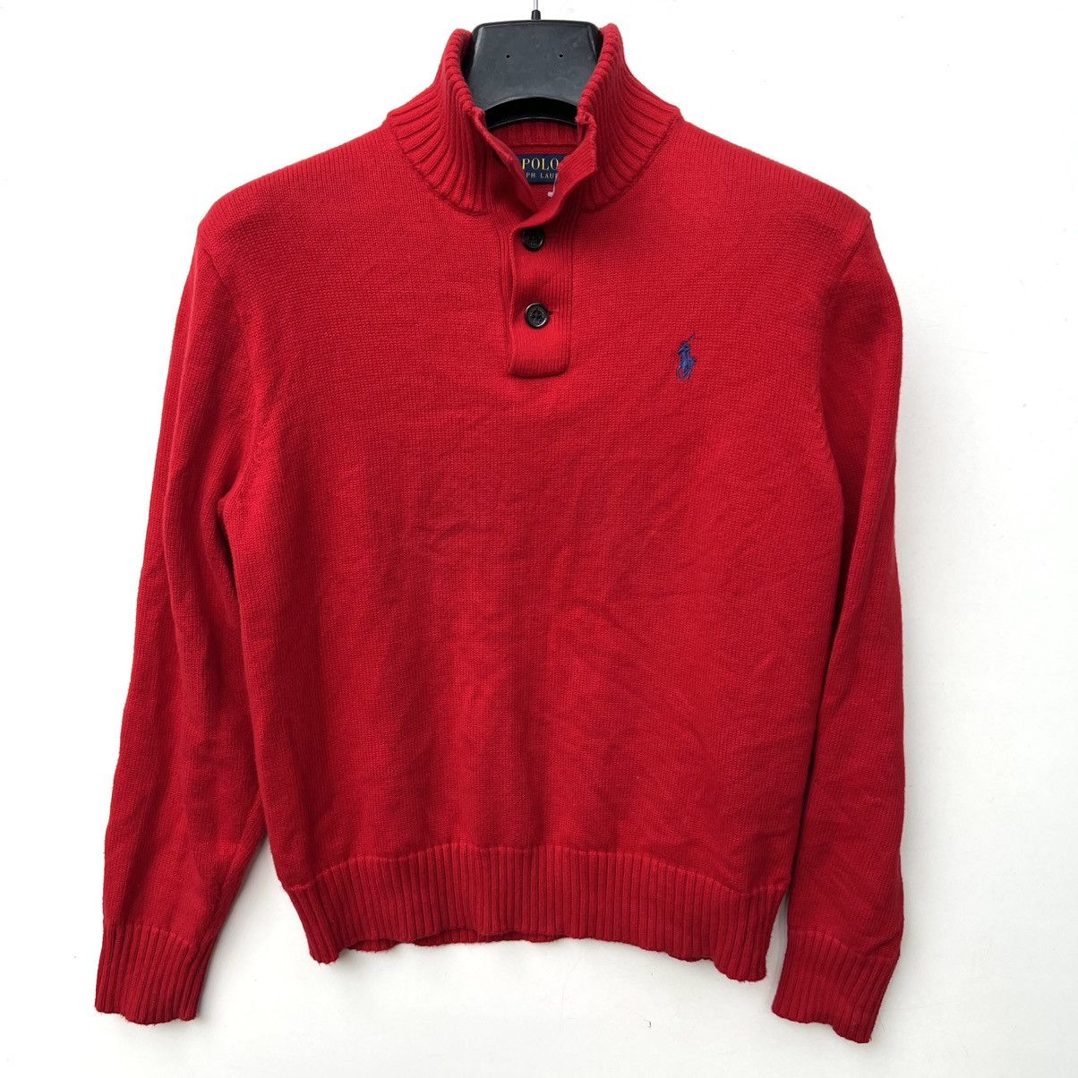 Polo Ralph Lauren Polo Ralph Lauren sweater 1/4 zip vintage Size L / US 10 / IT 46 - 1 Thumbnail