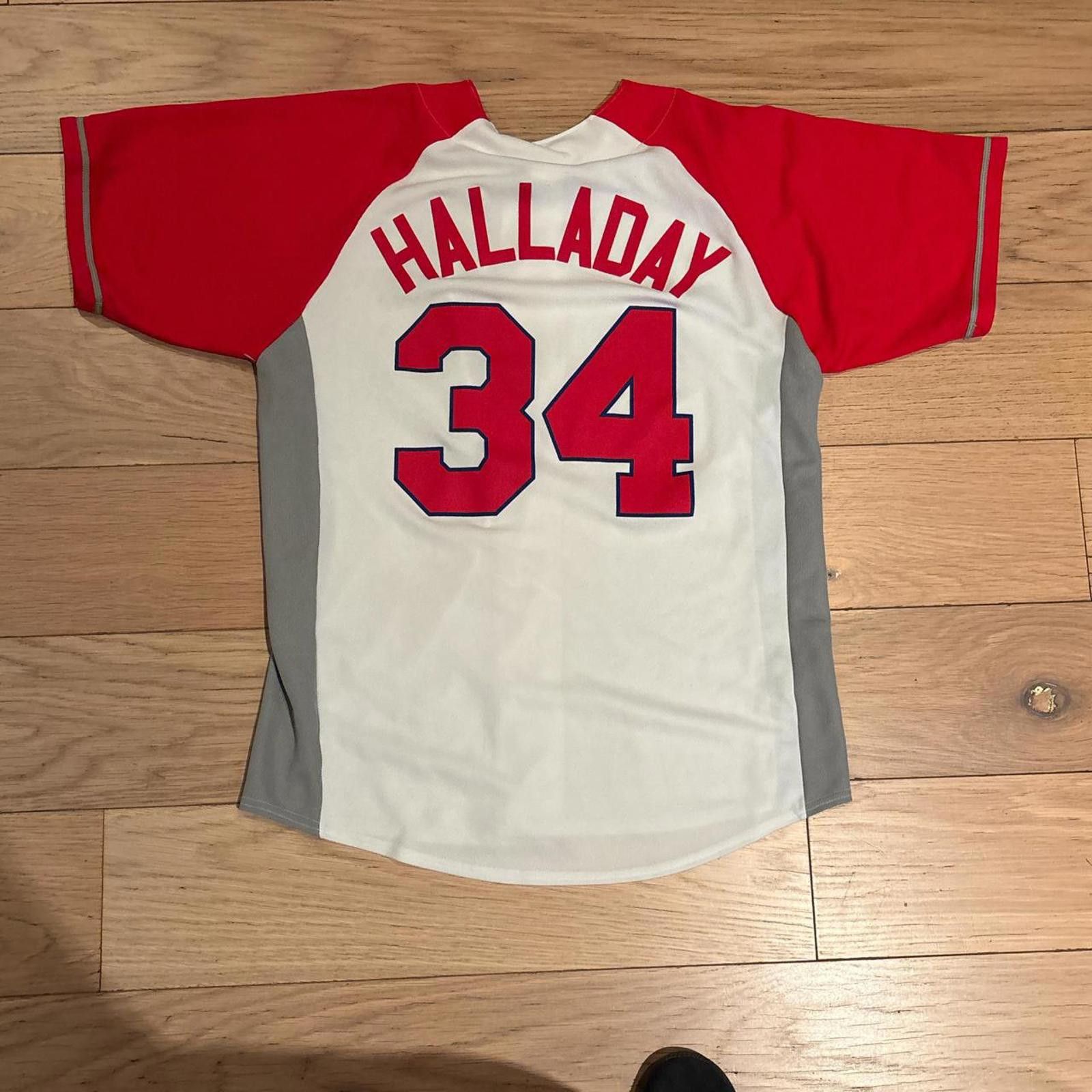 MLB Vintage Phillies Baseball Jersey Size US XL / EU 56 / 4 - 4 Thumbnail