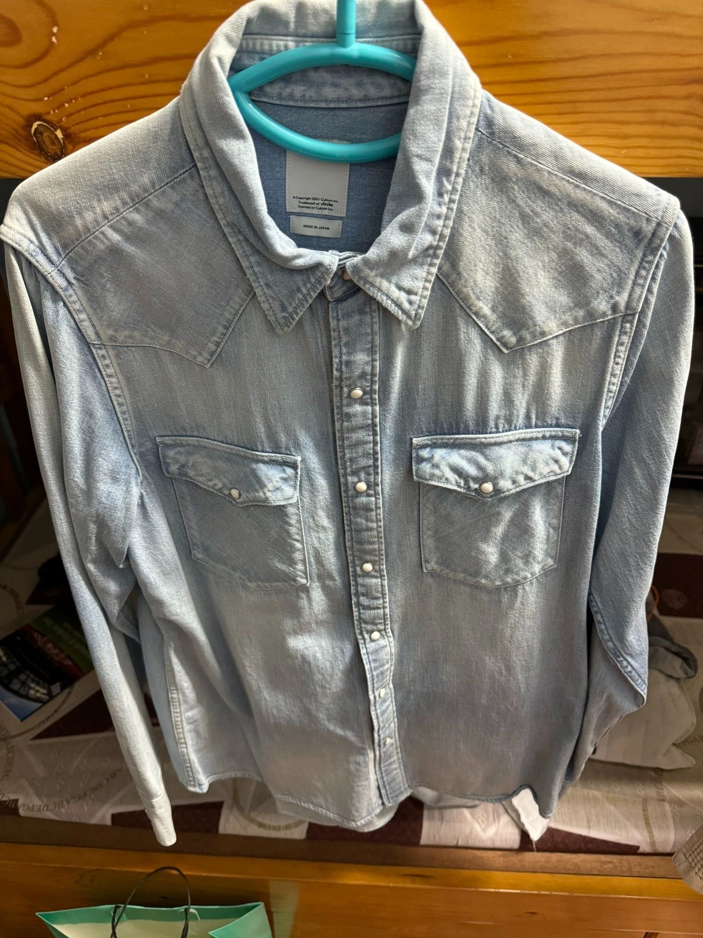 Visvim Visvim Wash jeans shirt Size US M / EU 48-50 / 2 - 1 Thumbnail