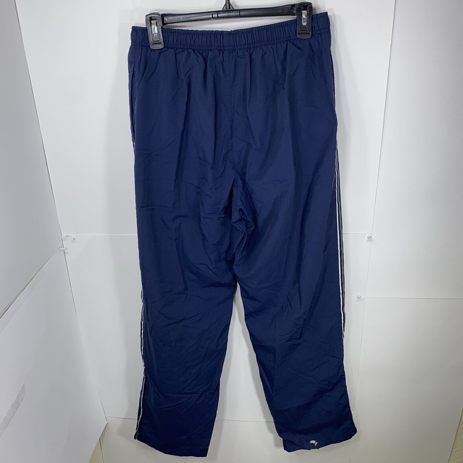 Reebok Vintage Reebok Medium Windbreaker Blue Track Pants Pants Size US 32 / EU 48 - 6 Thumbnail