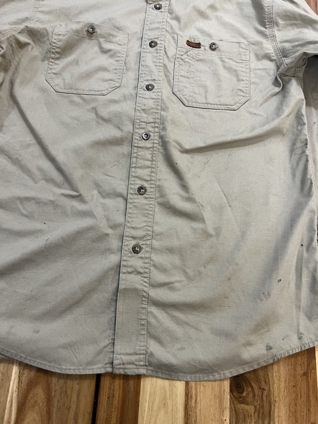 Carhartt Vintag Carhartt Dirty WorkShirt Size US M / EU 48-50 / 2 - 2 Thumbnail